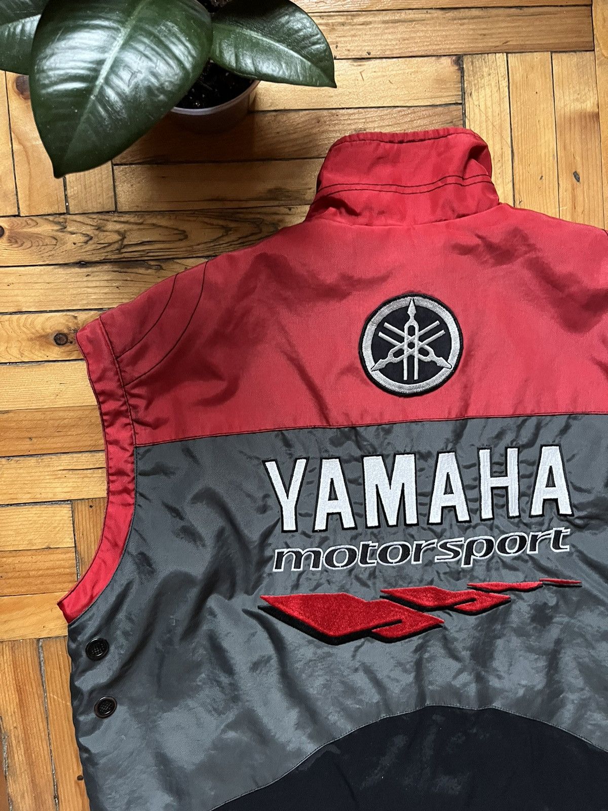 Vintage × Yamaha Vintage Yamaha Motorsport Racing Team Wear Vest Size US M / EU 48-50 / 2 - 6 Thumbnail
