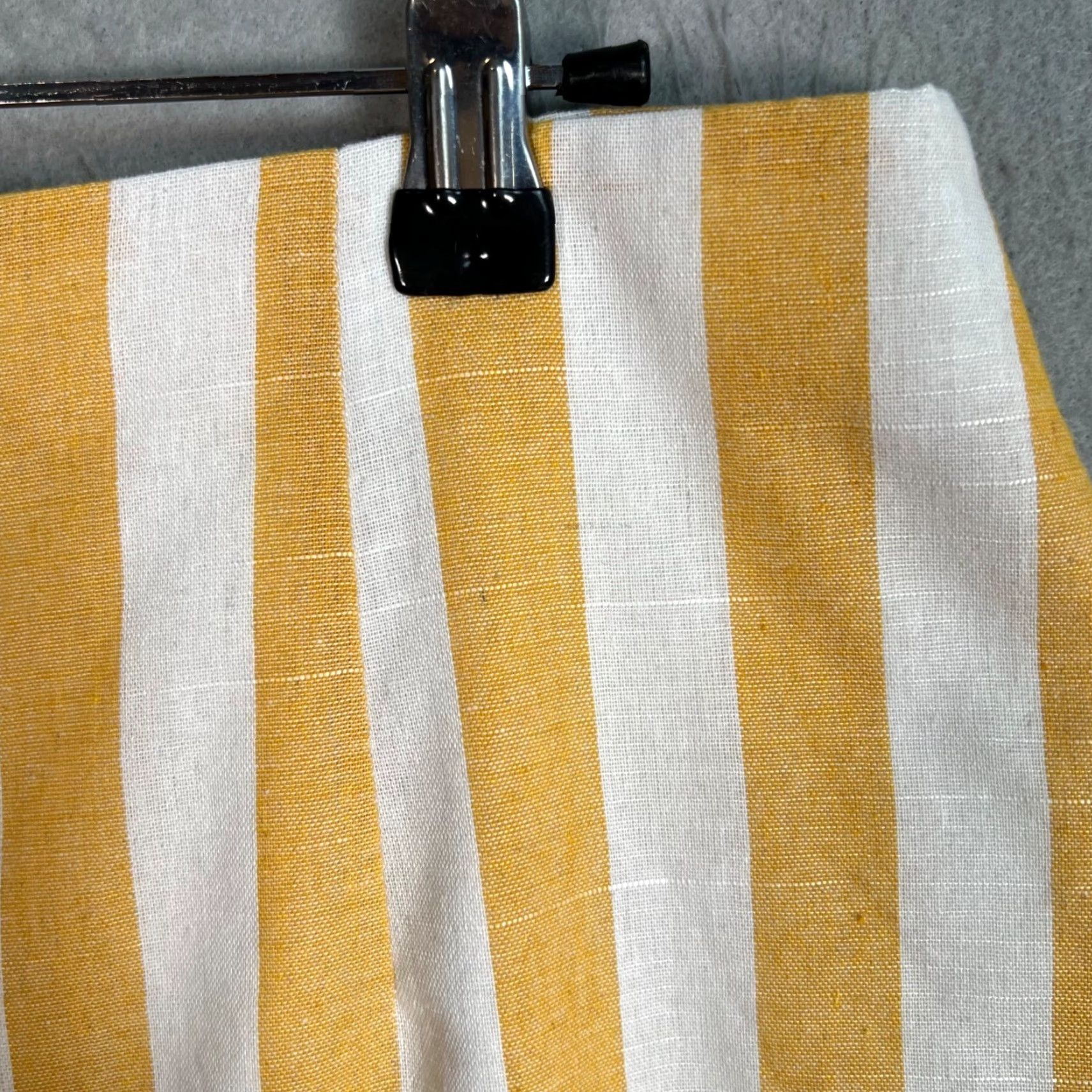 Vintage Alexia Admor Skirt Womens Size 10 Yellow Striped Knee Length Pencil Casual Vintage No Size 32" / US 10 / IT 46 - 7 Thumbnail