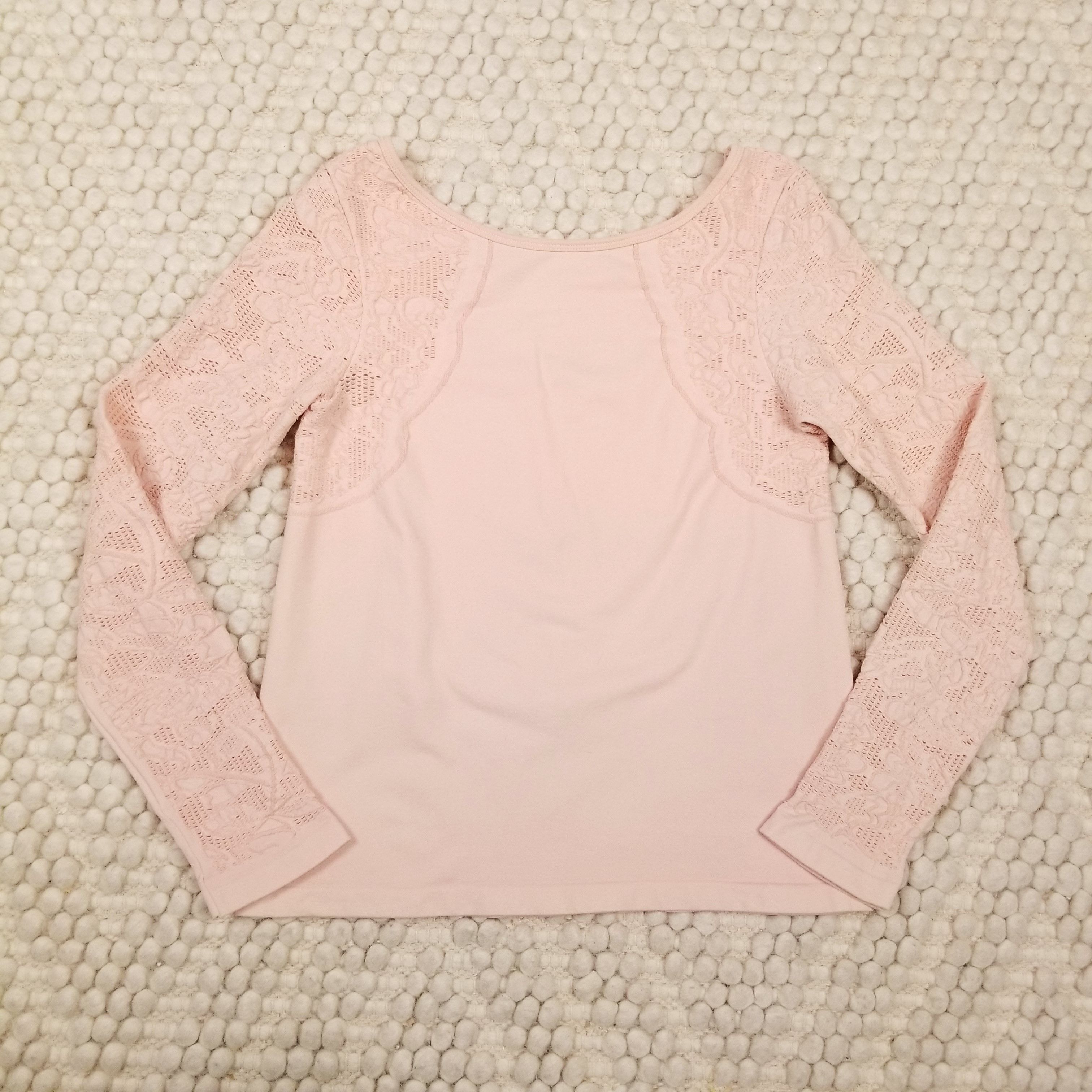 Anthropologie Floral Textured Reversible Stretch Top Size M / US 6-8 / IT 42-44 - 6 Thumbnail