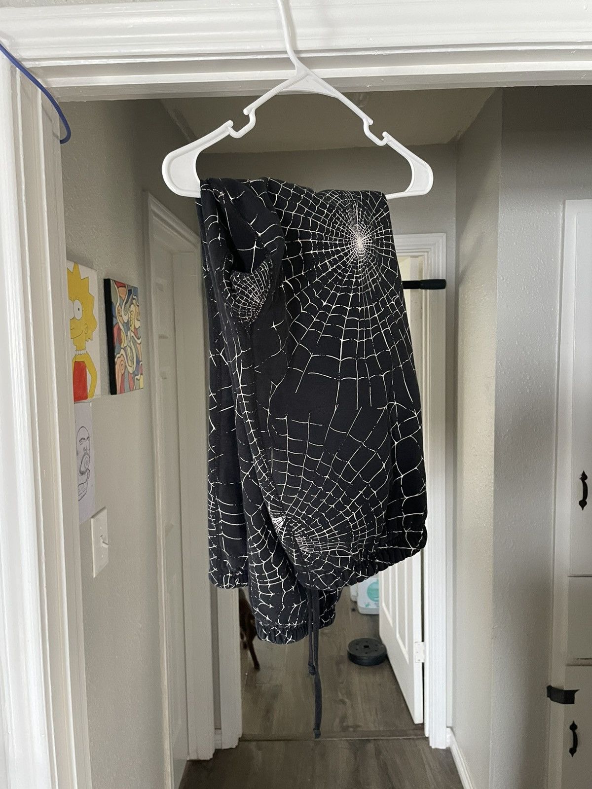 Supreme 2016 supreme spiderweb sweat suit Size US 34 / EU 50 - 4 Thumbnail