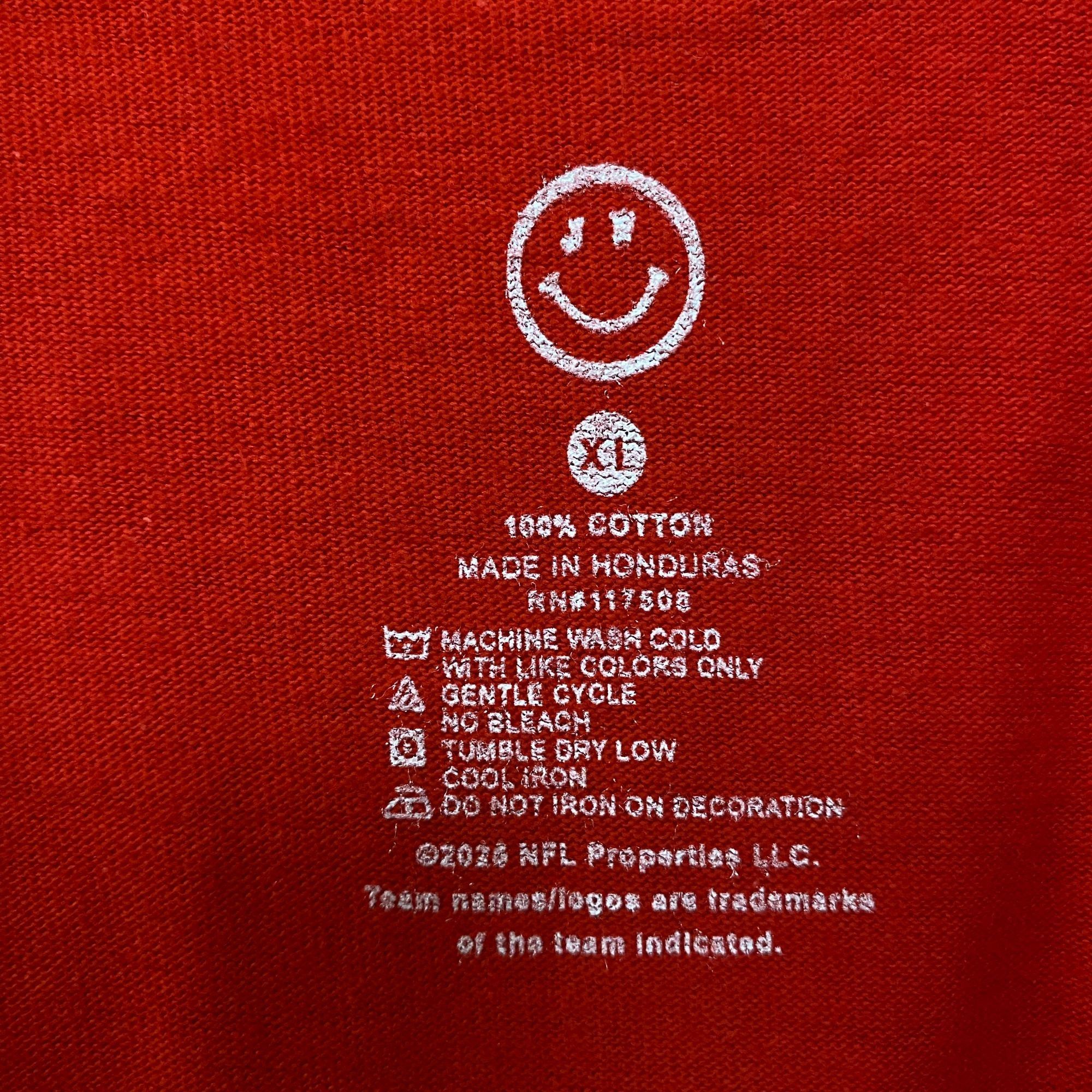 Junk Food Junk Food Clothing NFL Kansas City Chiefs Drive Graphic Tee Size US XL / EU 56 / 4 - 4 Thumbnail