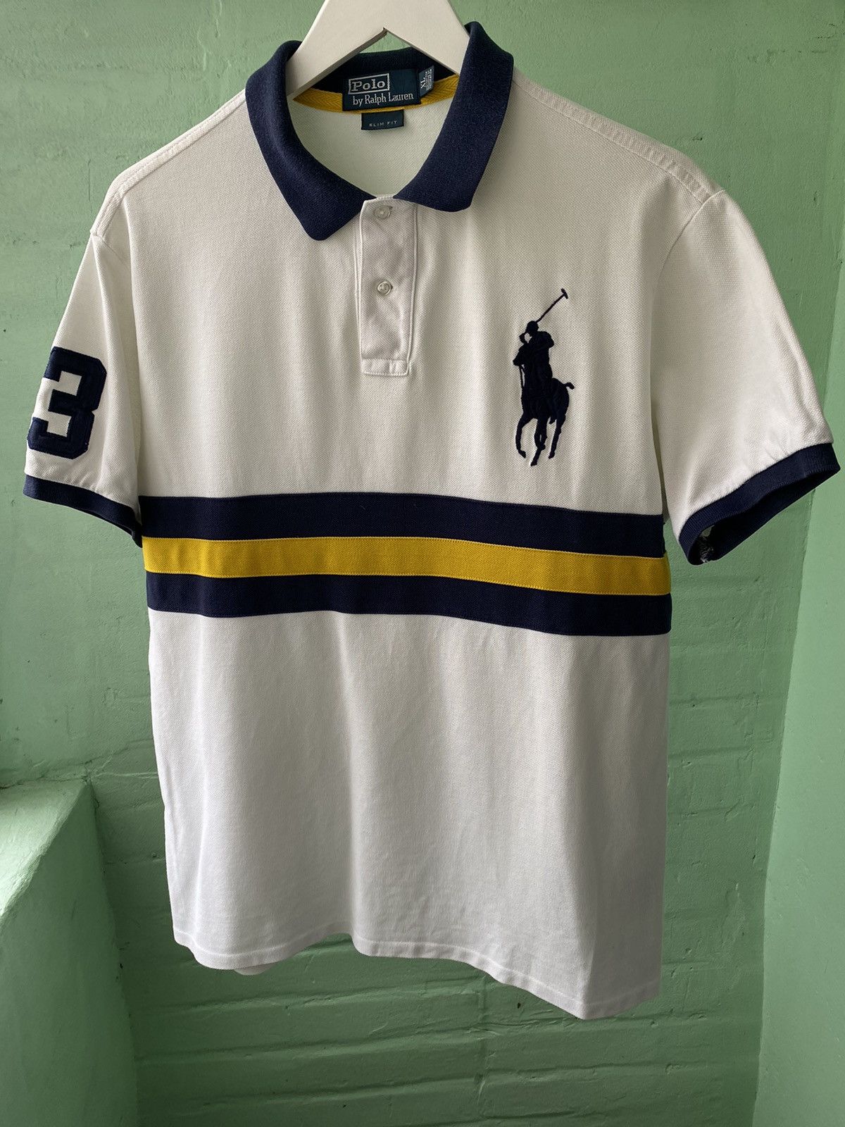 Polo Ralph Lauren × Ralph Lauren × Vintage Vintage Polo Ralph Lauren #3 T-shirt Rare Size US XL / EU 56 / 4 - 7 Thumbnail