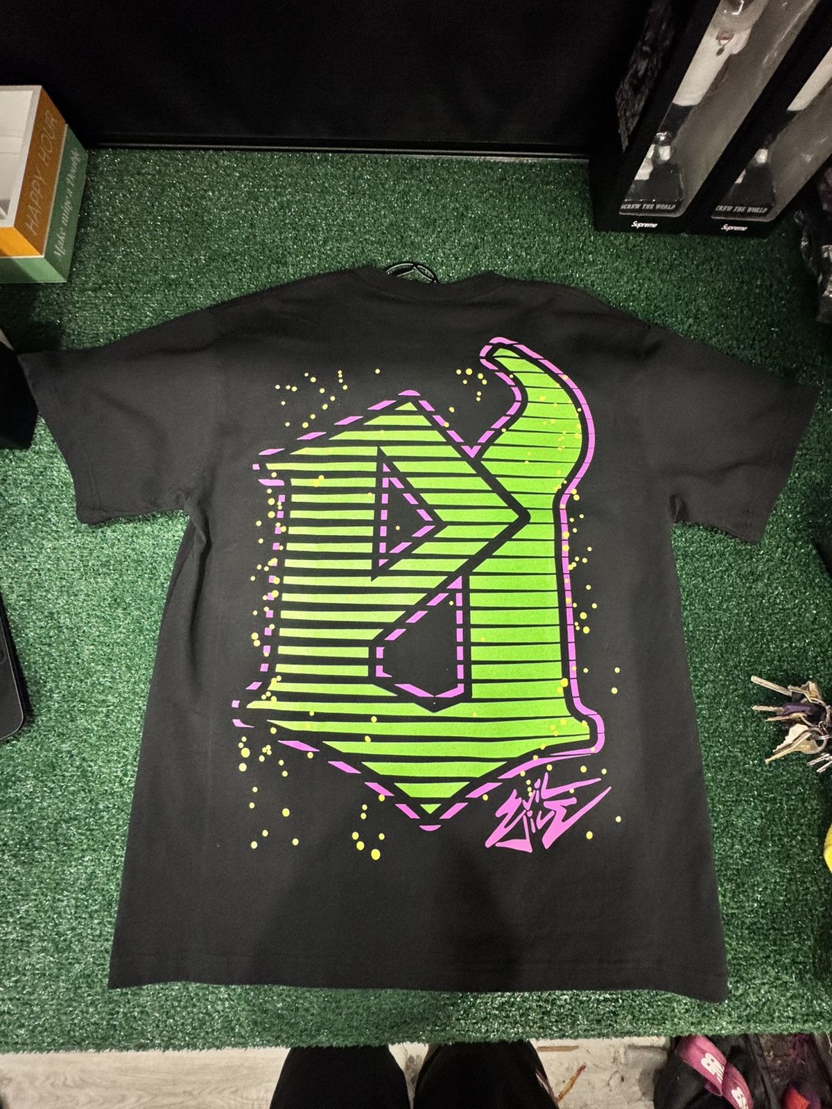 Other Evil vice t-shirt with dual hit graphic Size US L / EU 52-54 / 3 - 2 Thumbnail