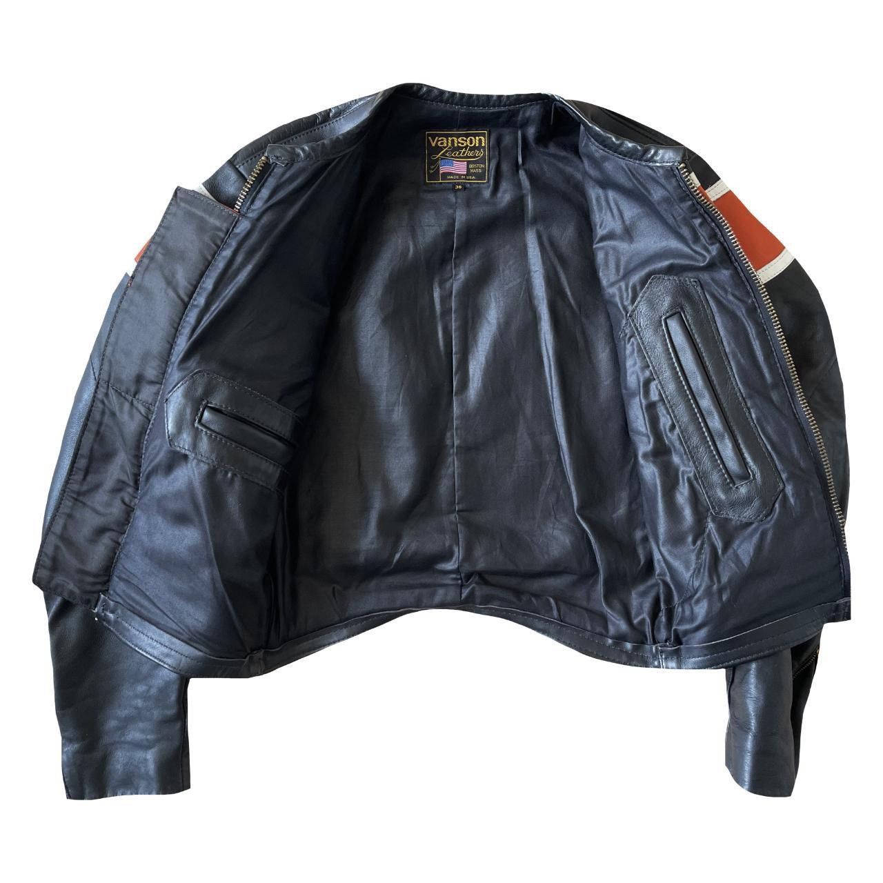 Vanson Leathers Vanson Leathers Leather Racing Jacket Size US S / EU 44-46 / 1 - 8 Thumbnail