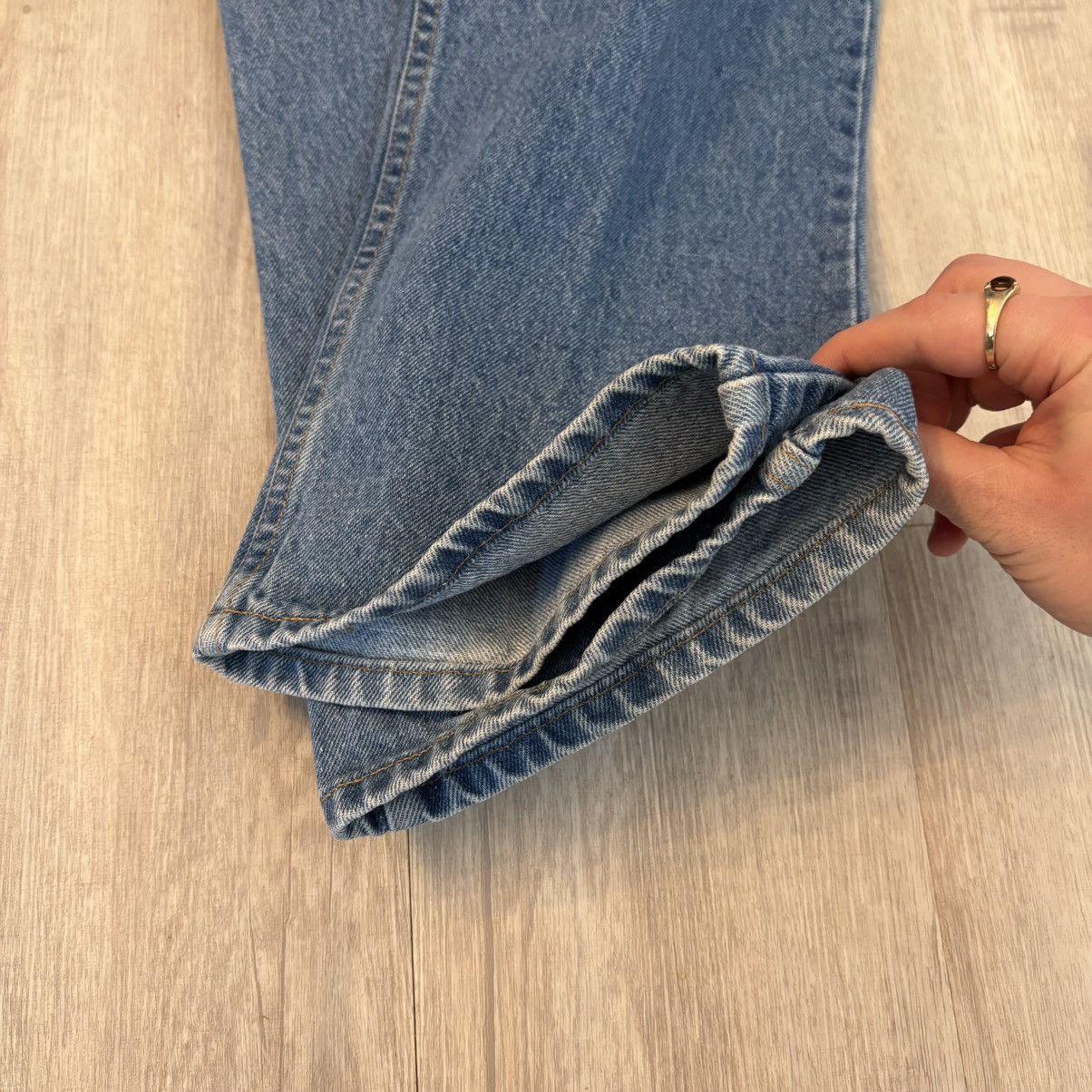 Levi's × Vintage Vintage Orange Tab Levi’s 619 🇨🇦 Made Size US 35 - 4 Thumbnail