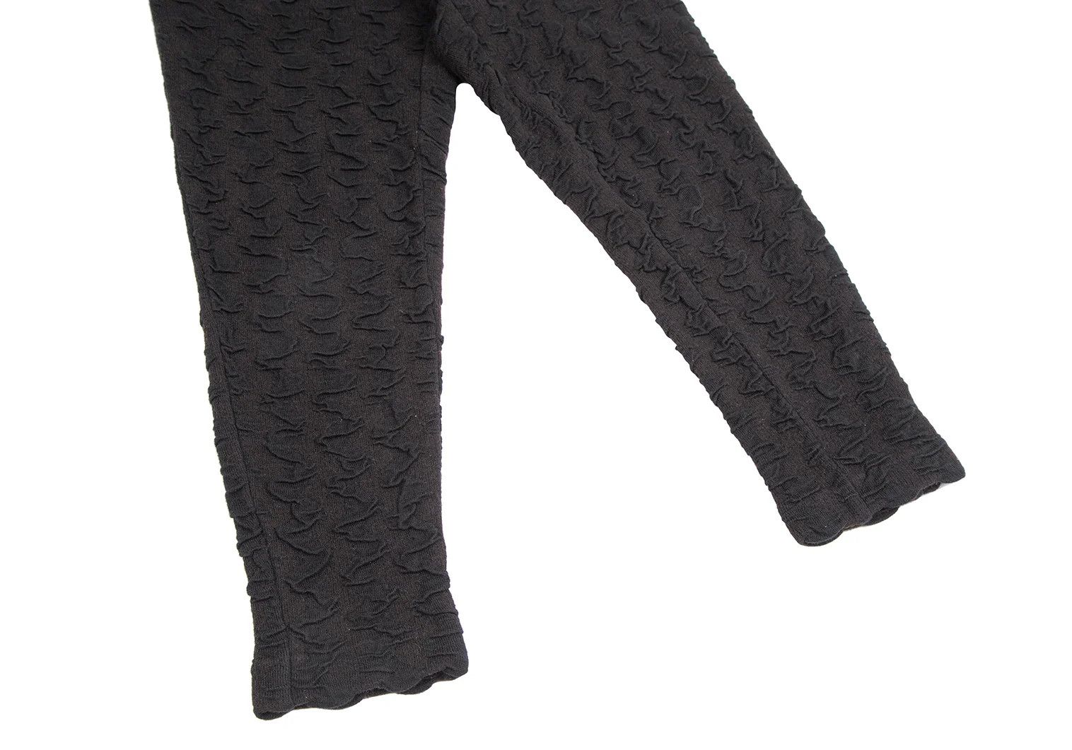Issey Miyake Cotton-Wool Ripple Easy Pants in Dark Brown/Black, Size S Size US 36 / EU 52 - 6 Thumbnail