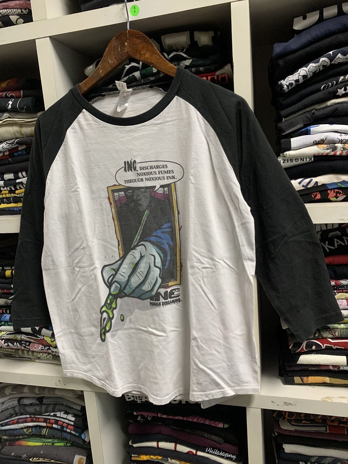 Vintage Vintage INC Noxxx Sreaming Shirt Size US L / EU 52-54 / 3 - 5 Thumbnail