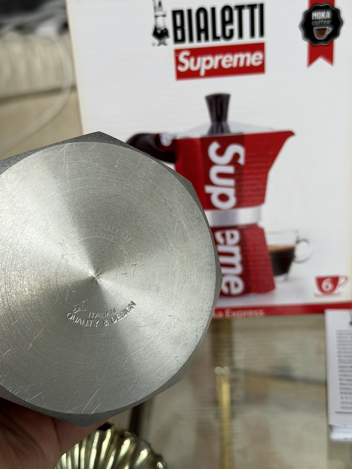 Supreme Supreme x Bialetti Moka Pot Size ONE SIZE - 6 Thumbnail