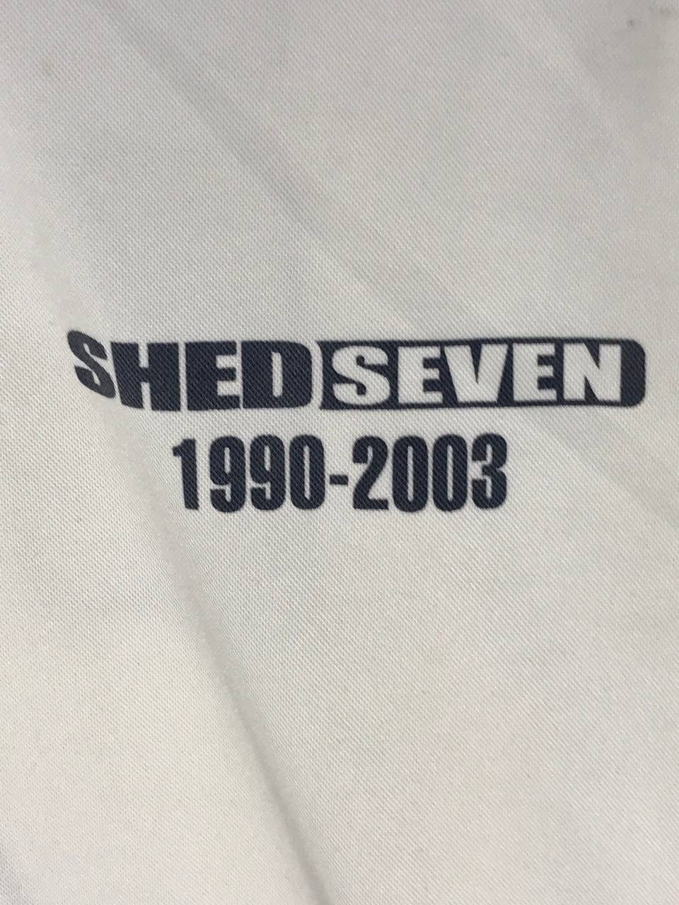 Band Tees vintage 2003 shed seven britpop uk band number seven 7 Size US L / EU 52-54 / 3 - 3 Thumbnail