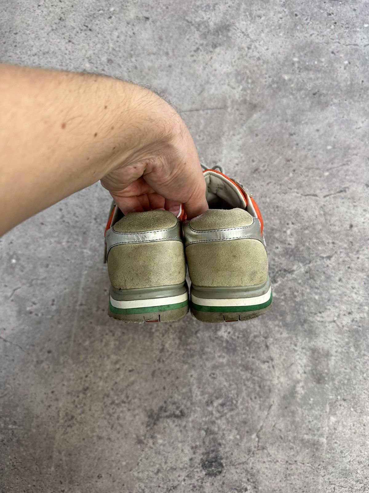Prada Vintage Prada Suede Leather Nylon Shoes Rare Archival 90s Size US 6 / EU 39 - 6 Thumbnail