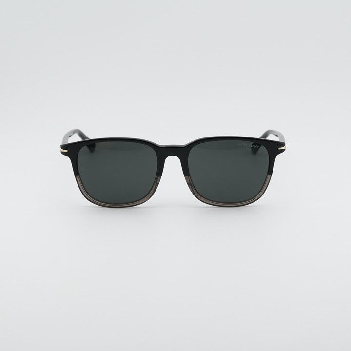 Montblanc Montblanc MB0338S 003 Sunglasses Black Square Frame Size ONE SIZE - 6 Thumbnail