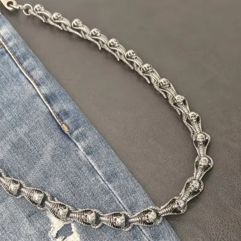 Vintage Vintage Skeleton Jeans Chain Size ONE SIZE - 5 Thumbnail