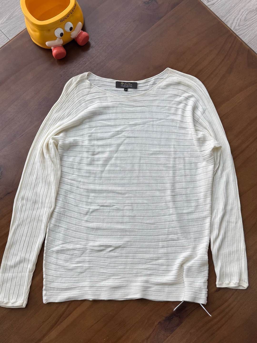 Loro Piana Loro Piana Ribbed Merino Wool Sweater Size M Size US M / EU 48-50 / 2 - 1 Thumbnail
