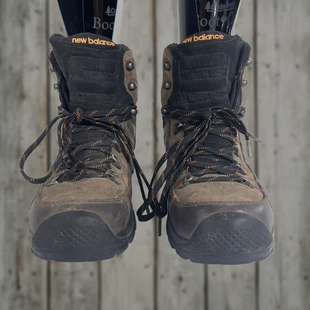 New Balance New Balance Mens Boots Hiking Rainier Gore-Tex Vibram MO1500GT Brown 10.5 D Leather Rubber Ankle Trek Casual Outdoor Shoes Mens Boots Size US 11 / EU 44 - 1 Thumbnail