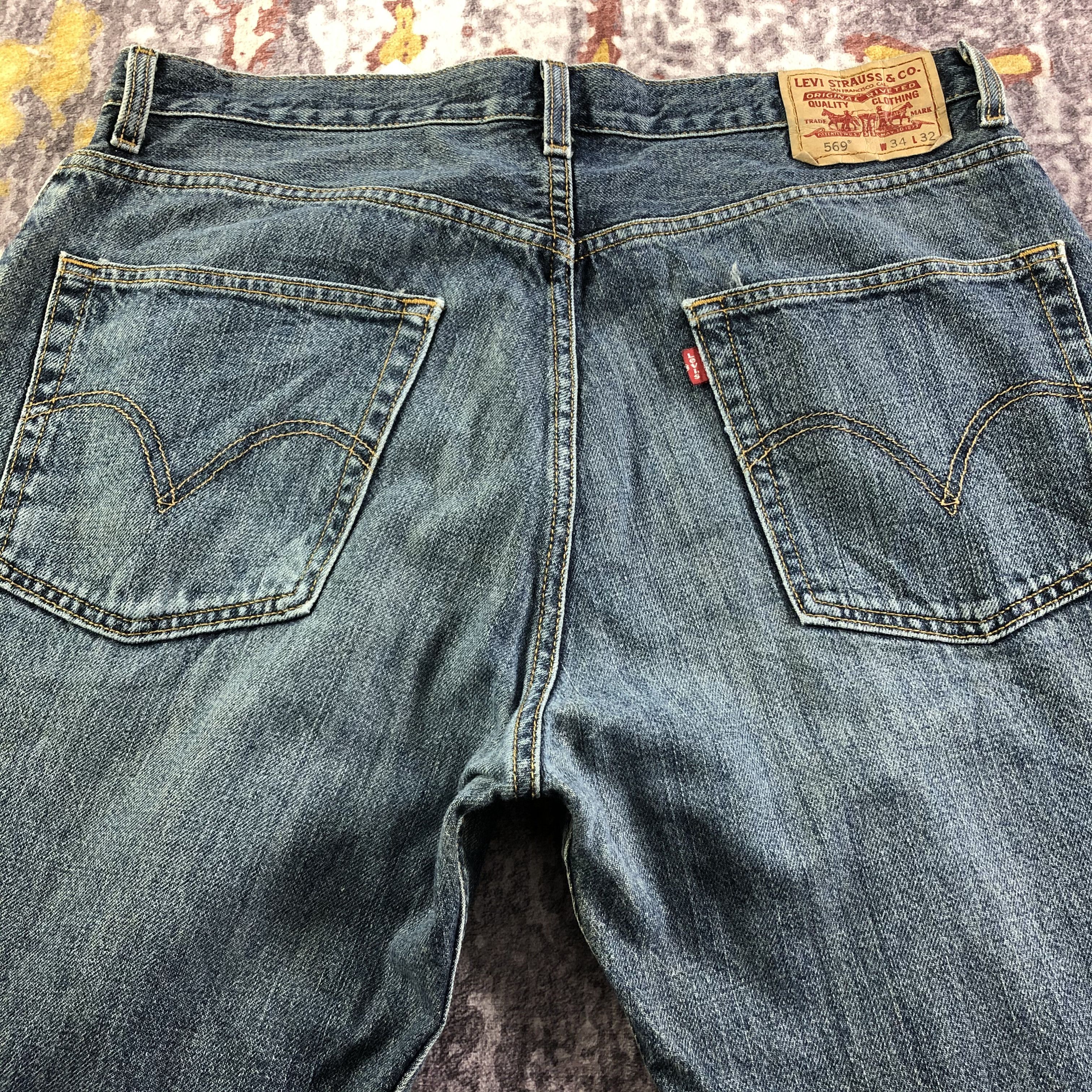 Levi's × Vintage Vintage Levis 569 Jeans-JM3403 Size US 36 / EU 52 - 5 Thumbnail