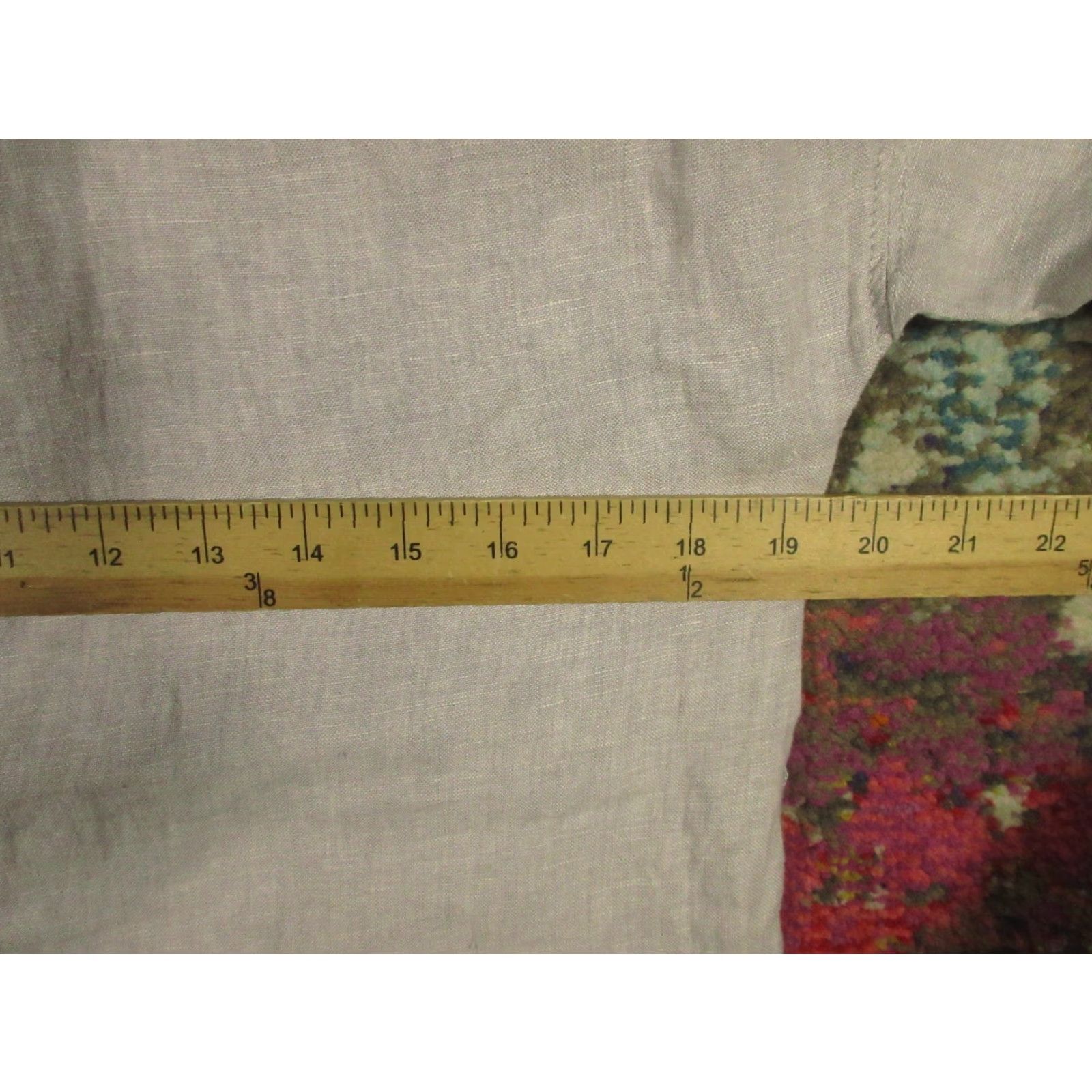 Vintage Tahari Linen Shirt Dress Womens XS Gray Short Sleeve Button Front Collared Bohemian Basic Dress Size XS / US 0-2 / IT 36-38 - 7 Thumbnail