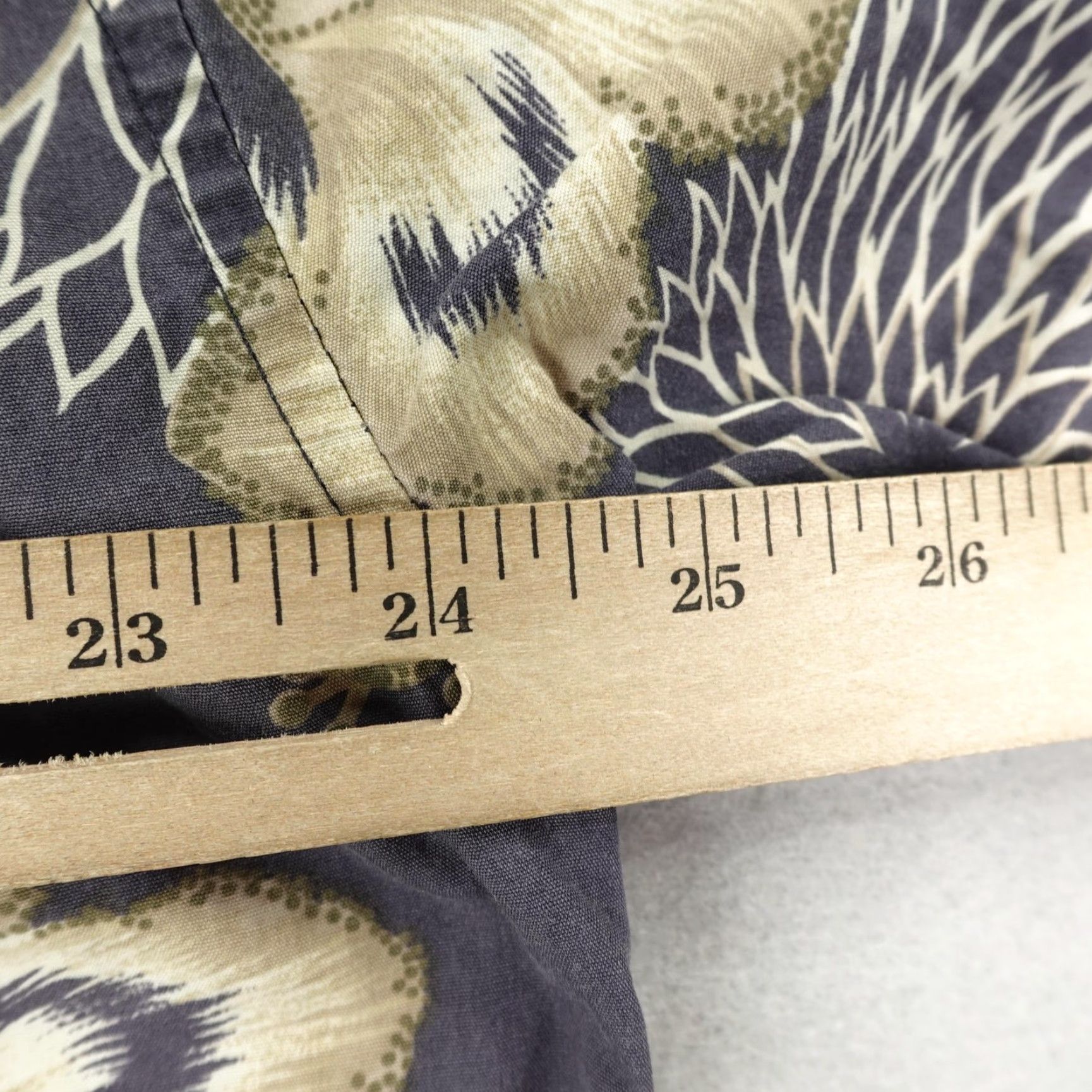 Vintage VINTAGE Splatt Men's Shirt Large Cotton Hawaiian Floral Short Sleeve Surfer Y2K Blue Gray Size US L / EU 52-54 / 3 - 7 Thumbnail