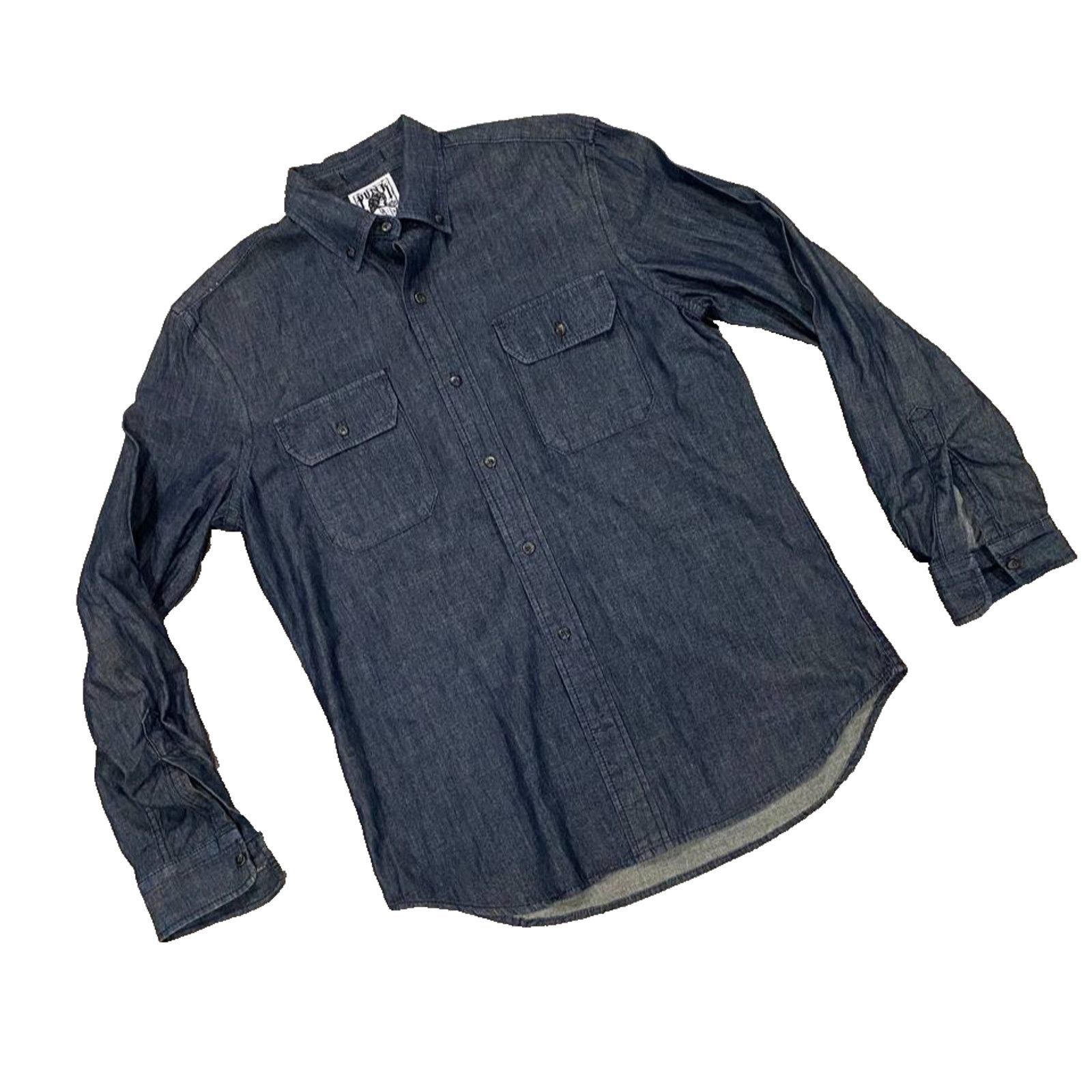 Other Punk LA Anarchy Denim Landscape Button Up Metal Grunge M Size US M / EU 48-50 / 2 - 3 Thumbnail