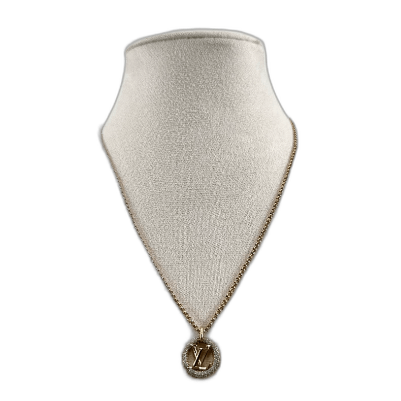 Louis Vuitton louis vuitton gold diamond necklace Size ONE SIZE - 1 Thumbnail