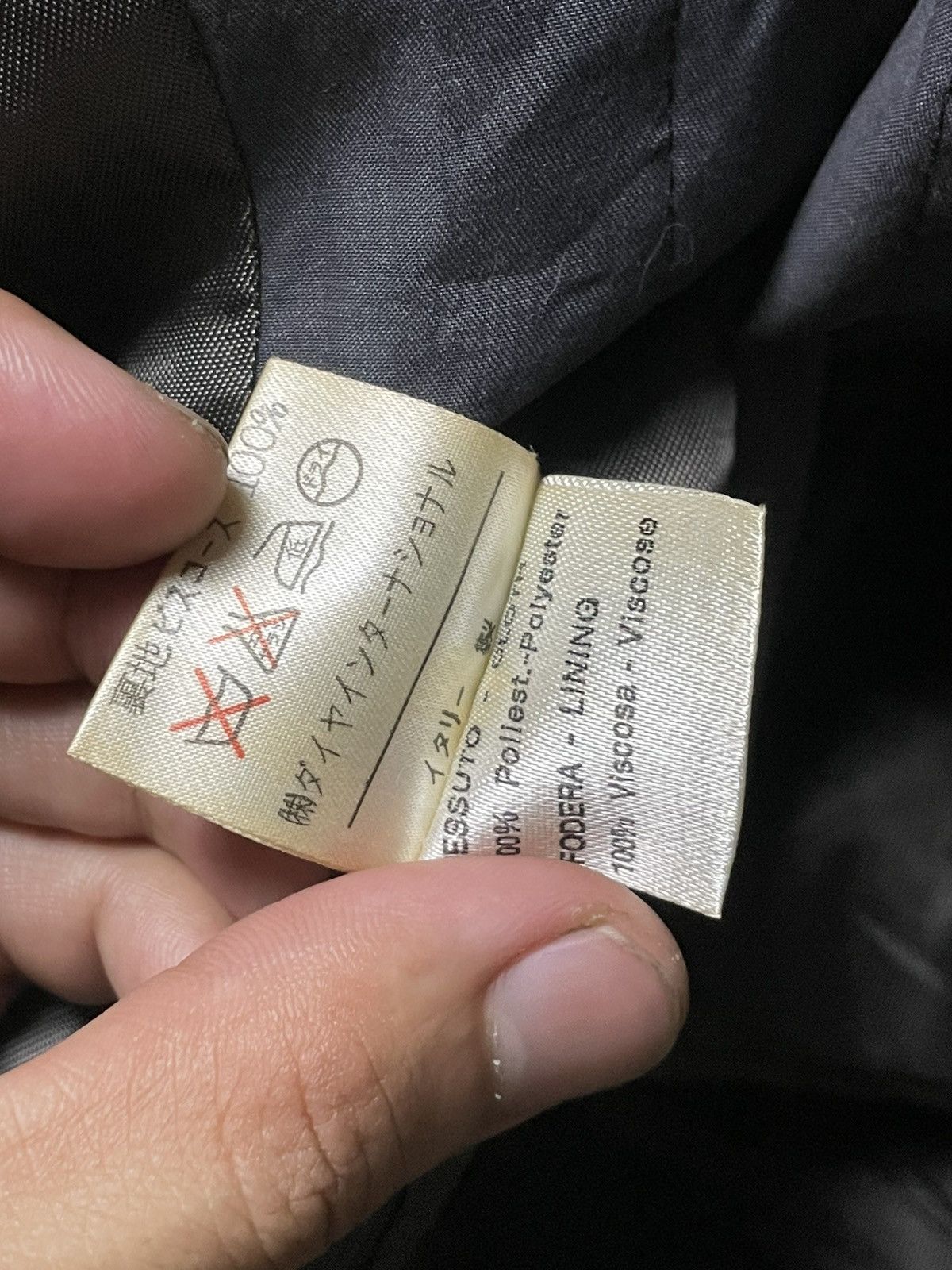 Japanese Brand × Vintage Vintage Laura Caponi Buttoned Trench Coat (68) Size US M / EU 48-50 / 2 - 9 Thumbnail