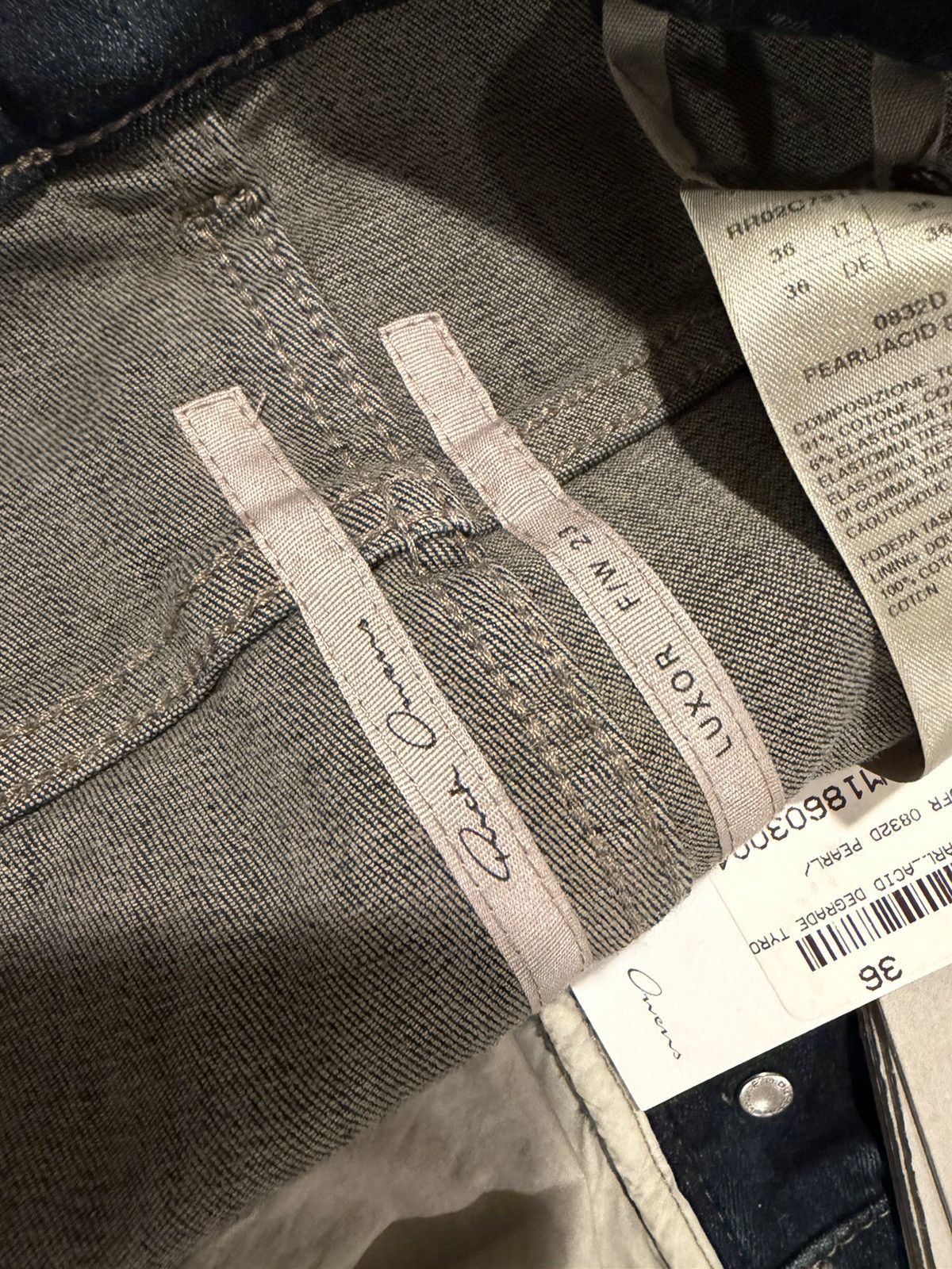 Rick Owens Rick owens slim jeans pants. 38. $1290 Size US 36 / EU 52 - 10 Thumbnail