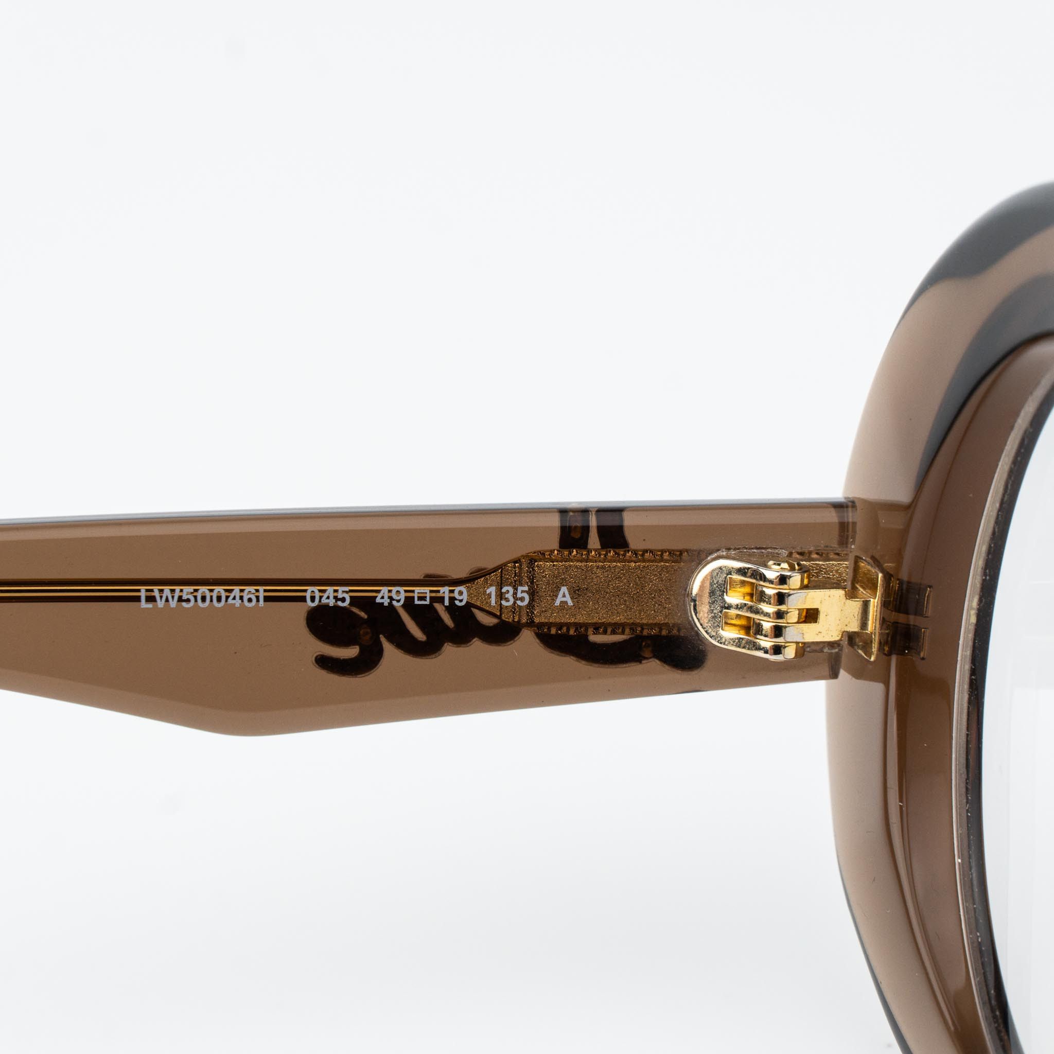 Loewe Loewe CURVY Women Sunglasses LW50046I 045 NEW AUTHENTIC Size ONE SIZE - 8 Thumbnail