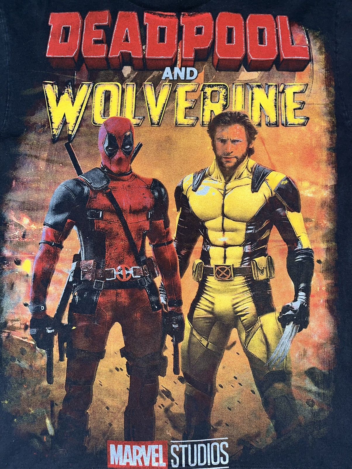 Marvel Comics Deadpool and wolverine movie tee Size US L / EU 52-54 / 3 - 3 Thumbnail
