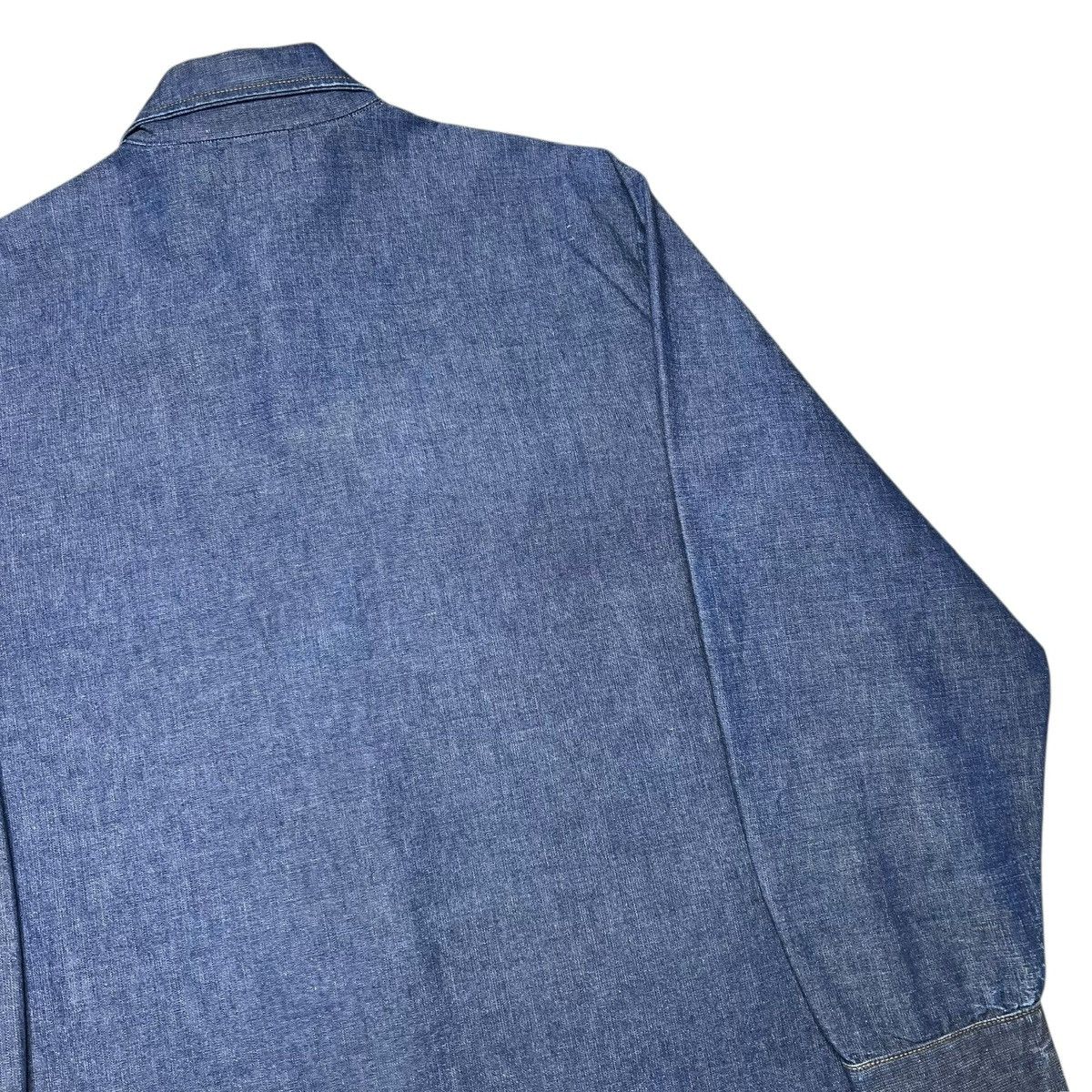 Levi's 1970s Levi’s Orange Tab Denim Button Up Long Sleeve Shirt Size US XL / EU 56 / 4 - 20 Thumbnail