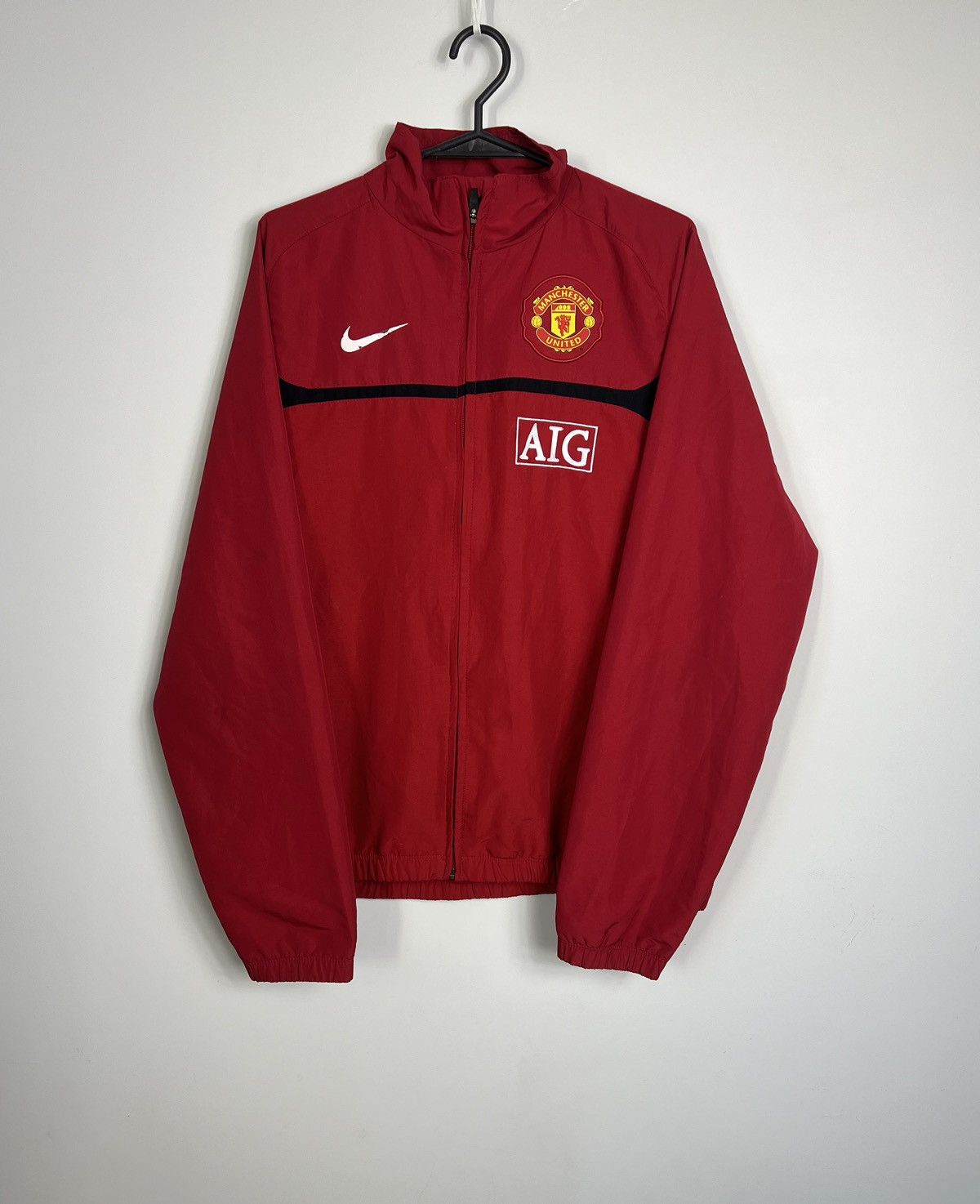 Nike × Vintage Jacket Nike Manchester United 2009/2010 football zipped Size US M / EU 48-50 / 2 - 1 Thumbnail