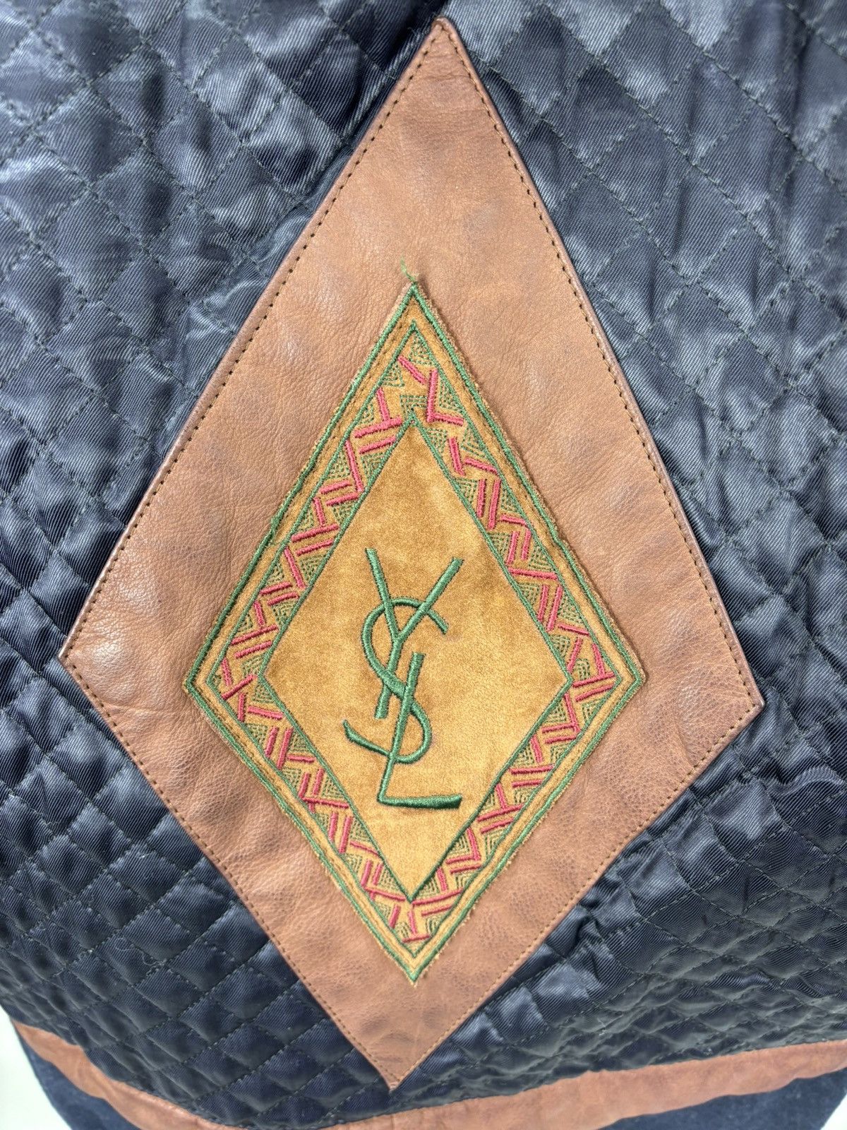 Yves Saint Laurent Mens vintage leather jacket Yves Saint Laurent Size 50 Size US M / EU 48-50 / 2 - 16 Thumbnail