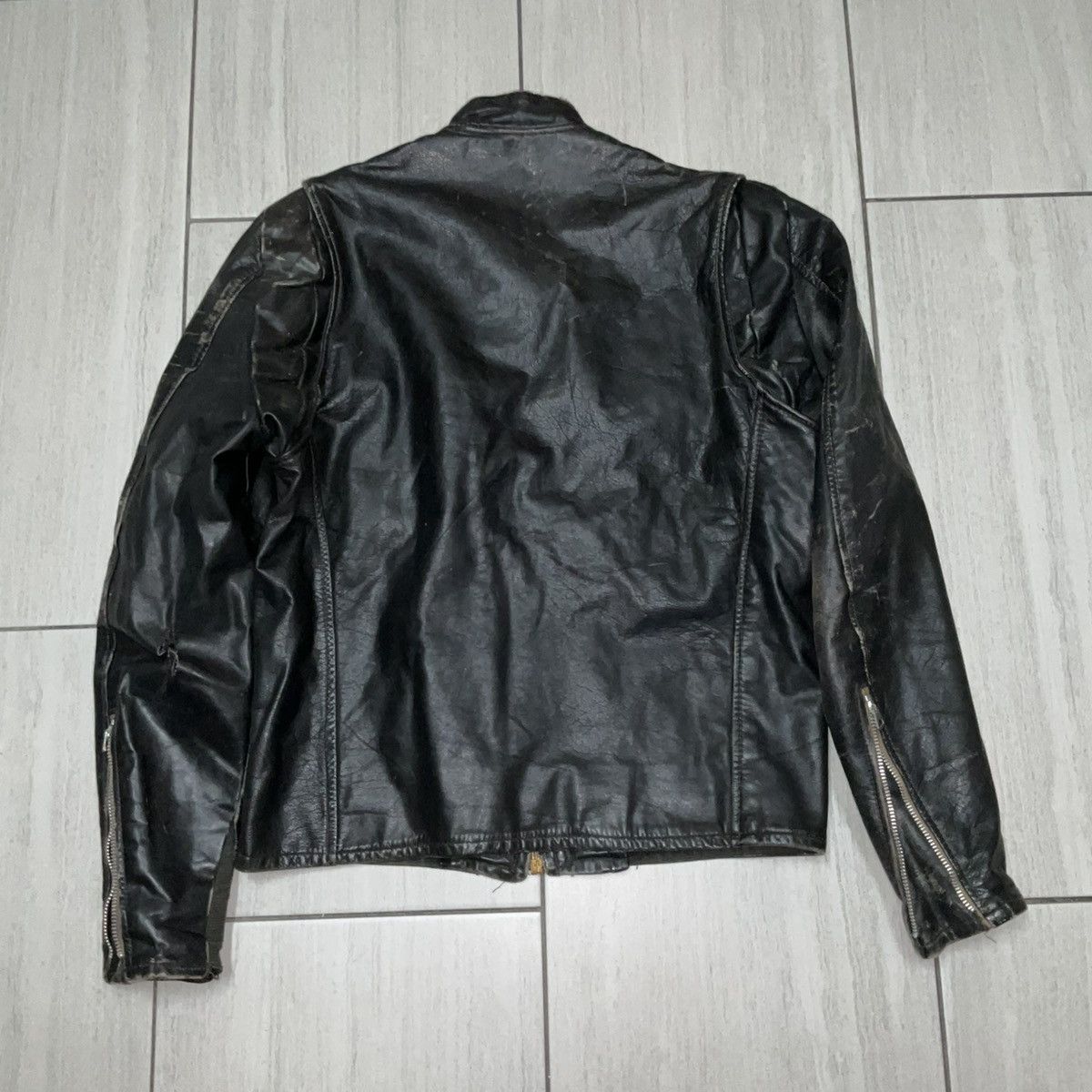 Vintage True vintage leather moto jacket Size US M / EU 48-50 / 2 - 5 Thumbnail