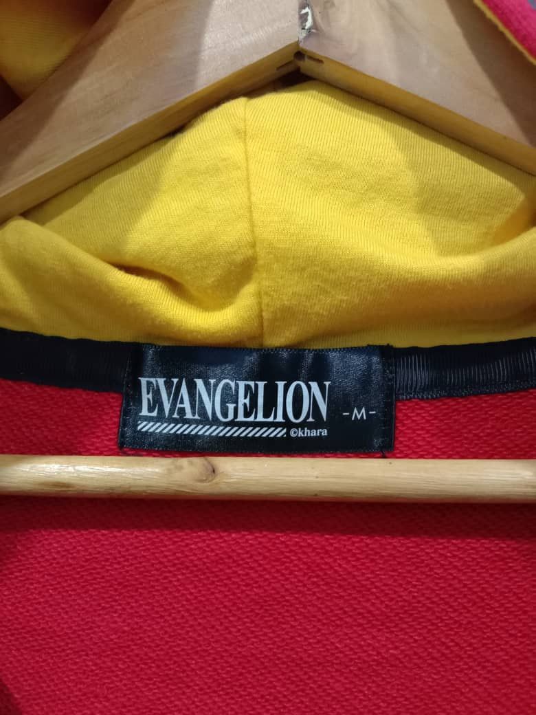Anime EVANGELION ANIME HALFZIPPER RED HOODIE MEDIUM SAIZ Size US M / EU 48-50 / 2 - 8 Thumbnail