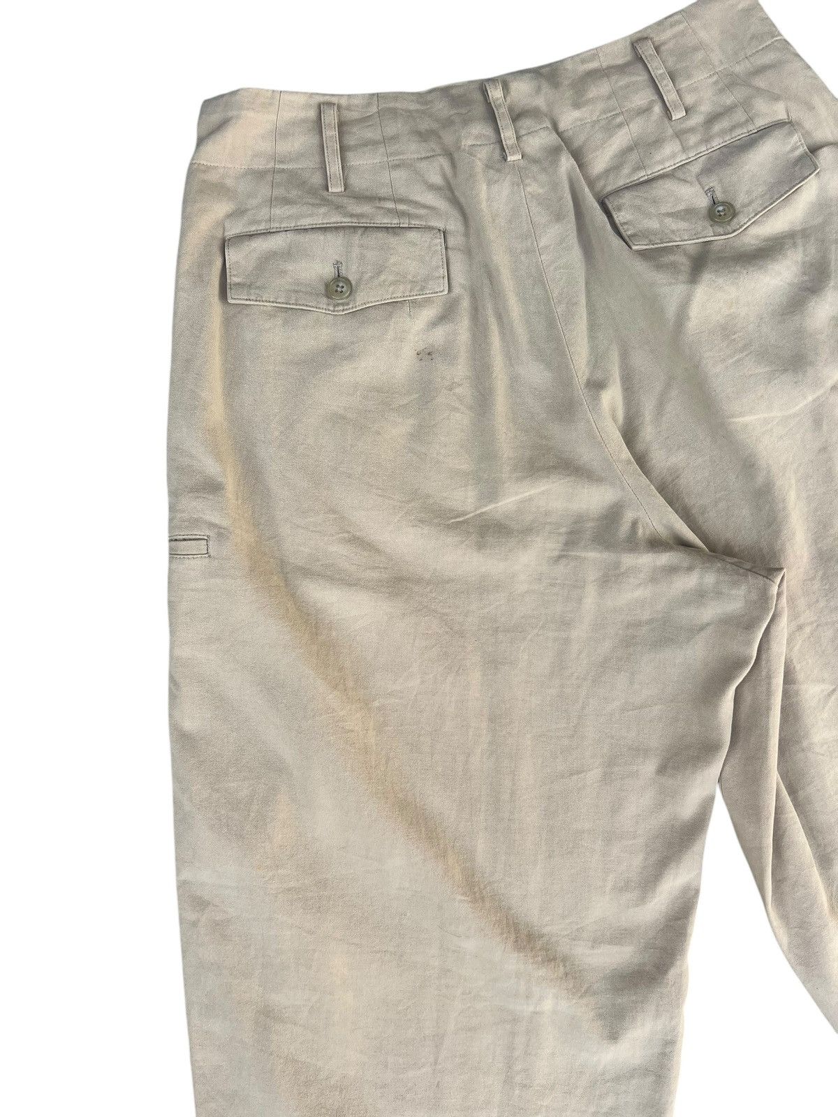 Yohji Yamamoto A/W 1993 Yohji Yamamoto Y’s For Men Stains Baggy Trouser Size US 31 - 15 Thumbnail