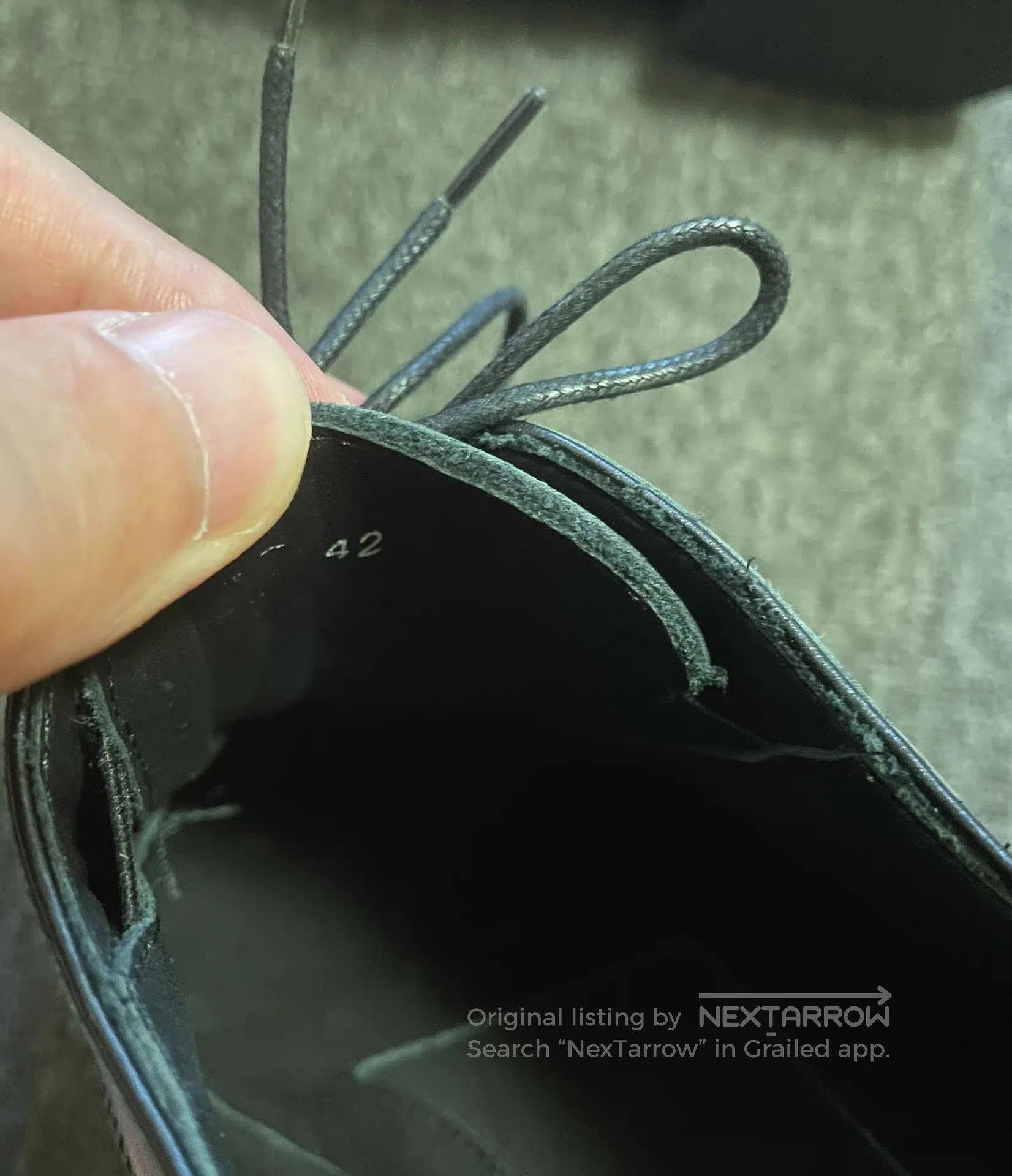 Dsquared2 Black Formal Leather Lace. Size US 9 / EU 42 - 8 Thumbnail