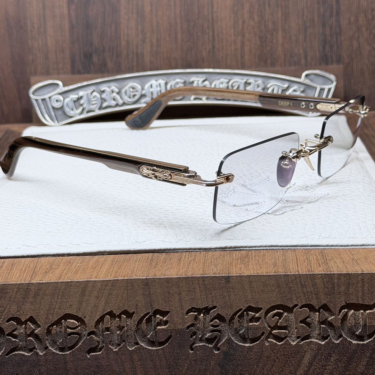 Chrome Hearts Chrome Hearts DEEP I Glasses Size ONE SIZE - 4 Thumbnail