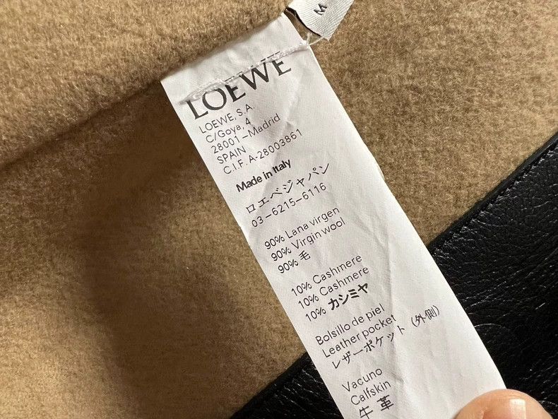 Loewe Loewe Wool and cashmere tie coat Size M / US 6-8 / IT 42-44 - 6 Thumbnail