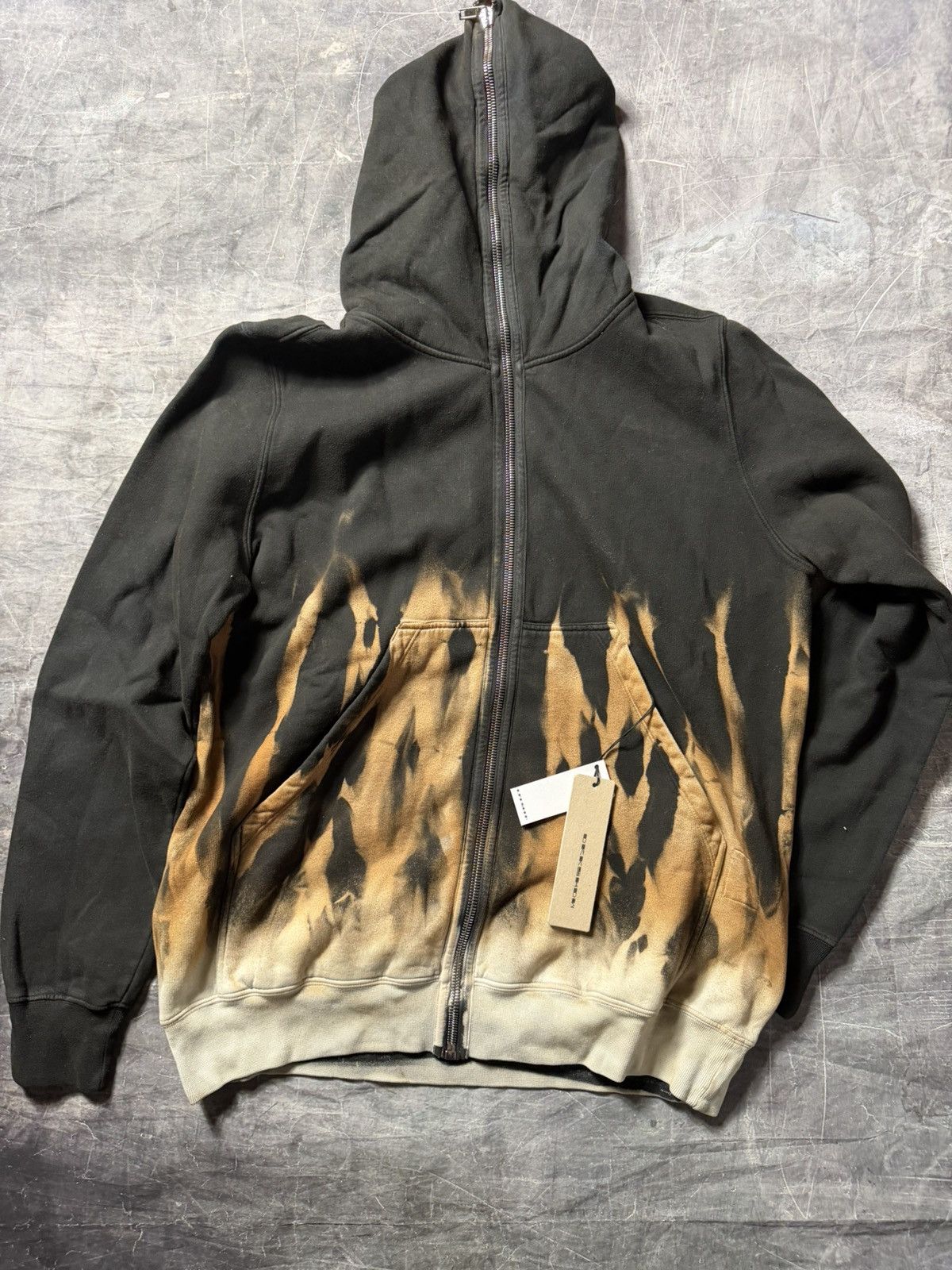 Rick Owens Drkshdw Rick Owens Drkshdw Jumbo Gimp Zip Up Hoodie Size US XXL / EU 58 / 5 - 1 Thumbnail