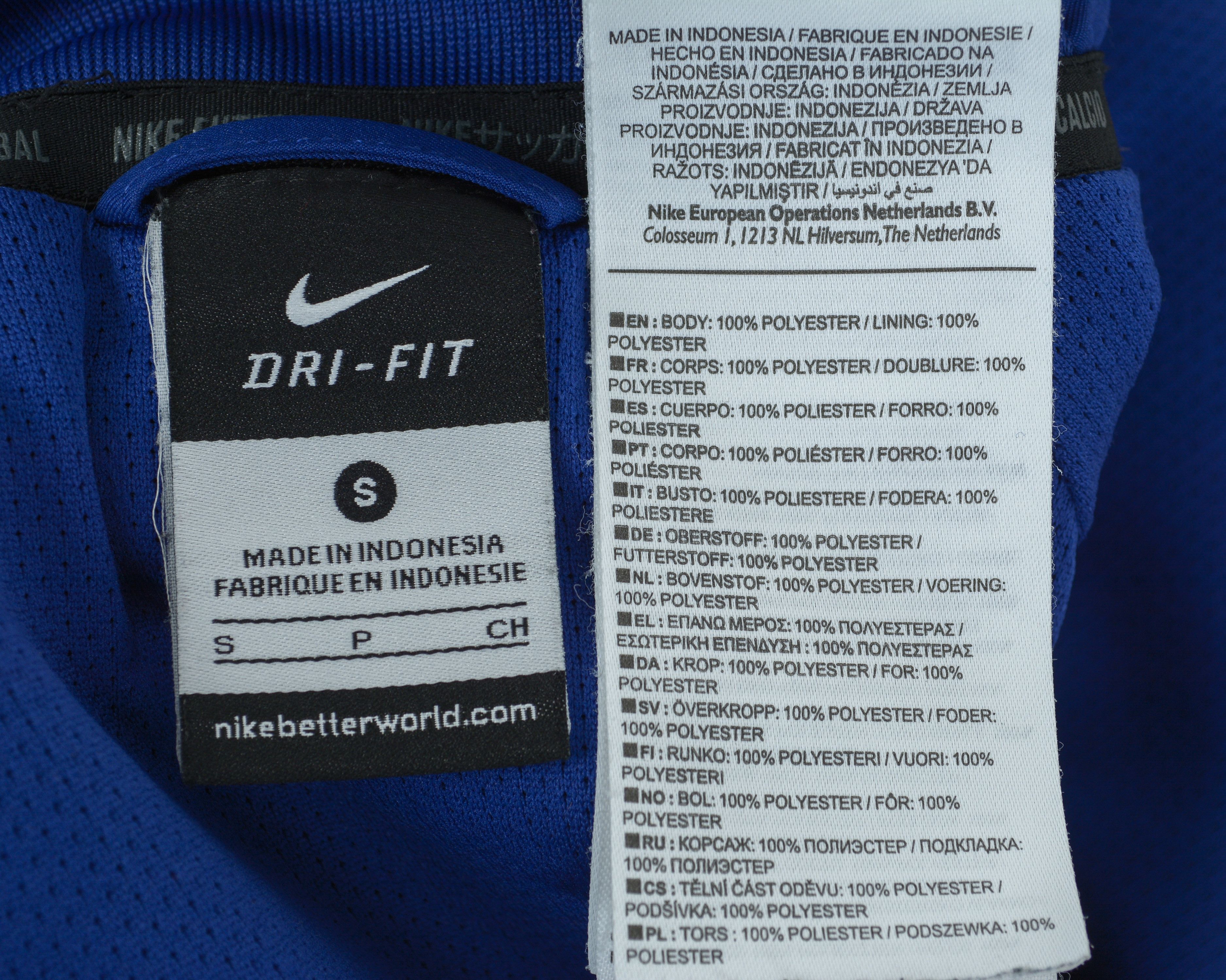 Nike Juventus FC Mens S Football Track Jacket Training 2014 2015 Size US S / EU 44-46 / 1 - 9 Thumbnail