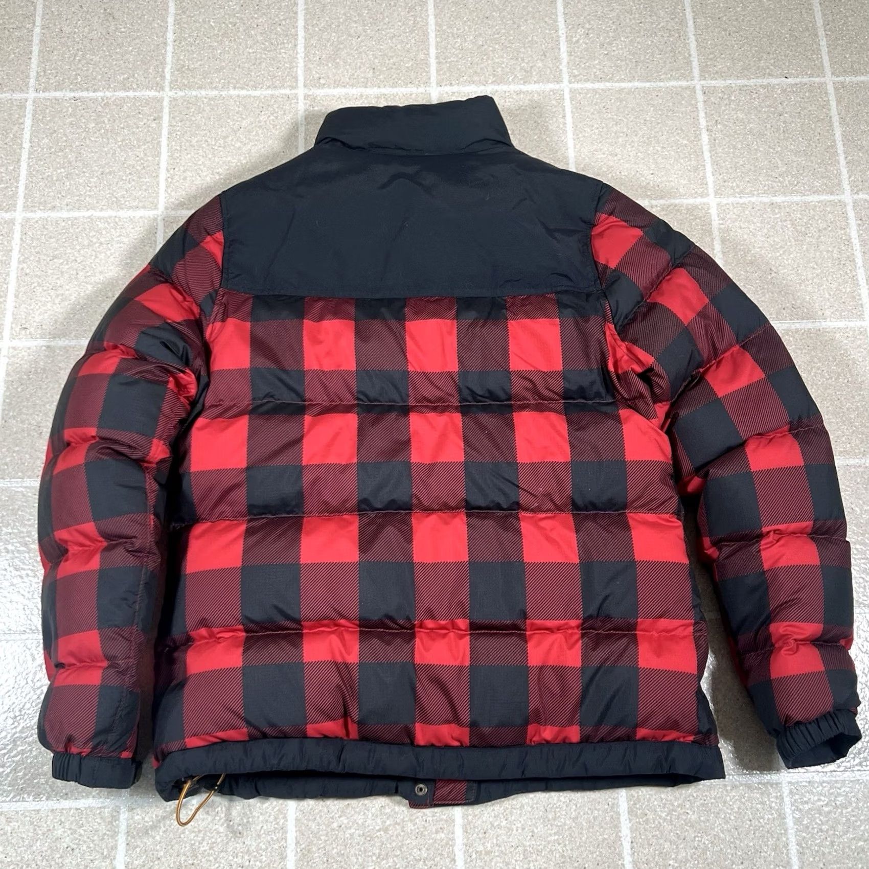 Vintage VINTAGE L.L. Bean Women’s Mountain Classic Down Puffer Jacket Sz Small Red Buffalo Plaid Womens Size S / US 4 / IT 40 - 3 Thumbnail