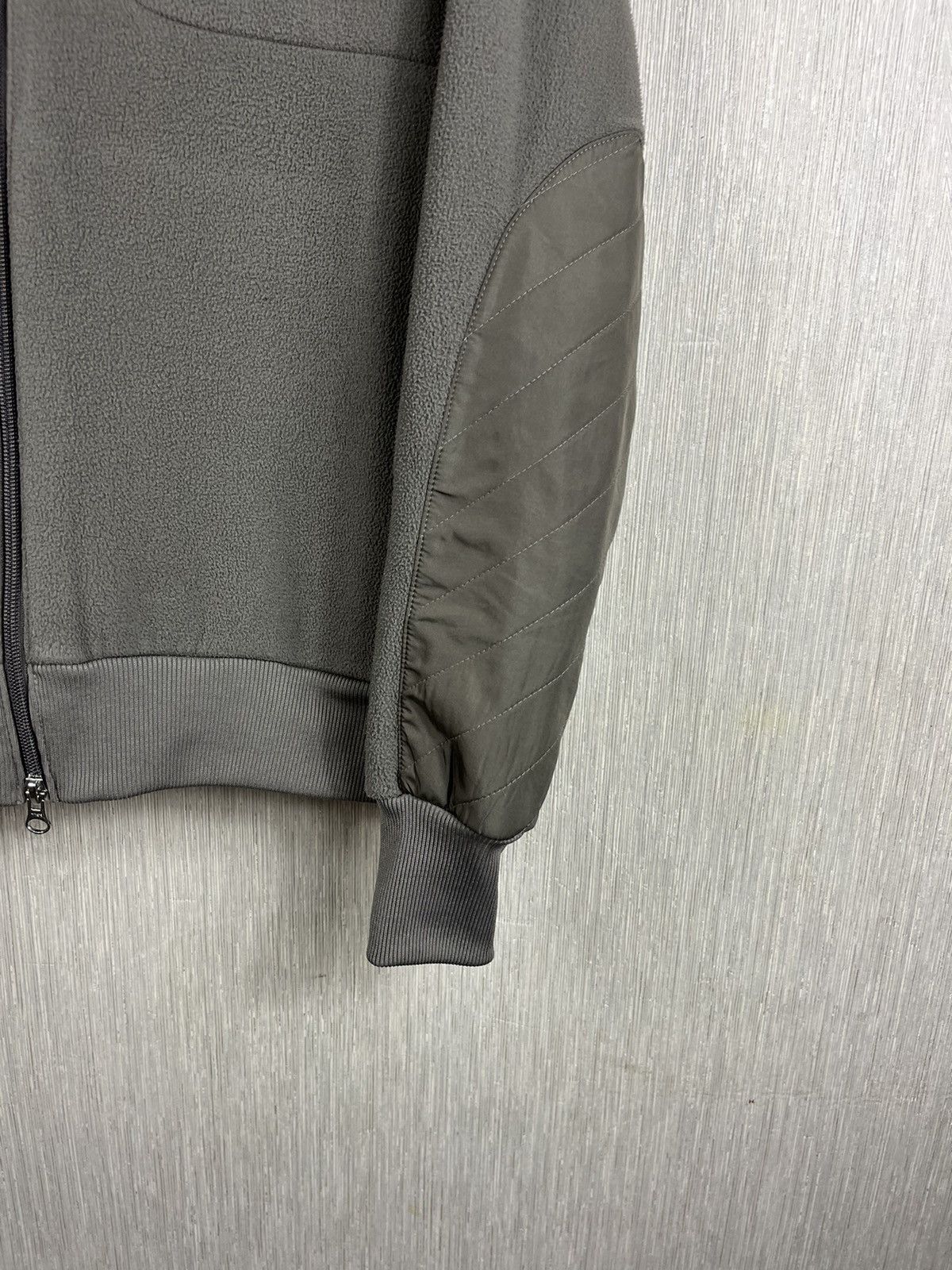 Nike × Vintage Vintage Nike y2k zip ninja fleece sherpa sweatshirt hoodie Size S / US 4 / IT 40 - 6 Thumbnail