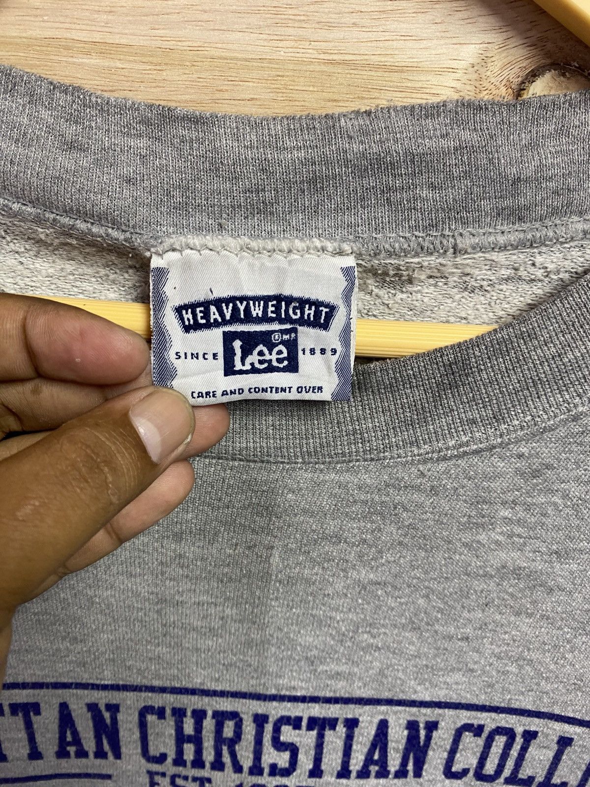 Lee Vintage Lee x Manhattan collage sweatshirt Size US XL / EU 56 / 4 - 3 Thumbnail