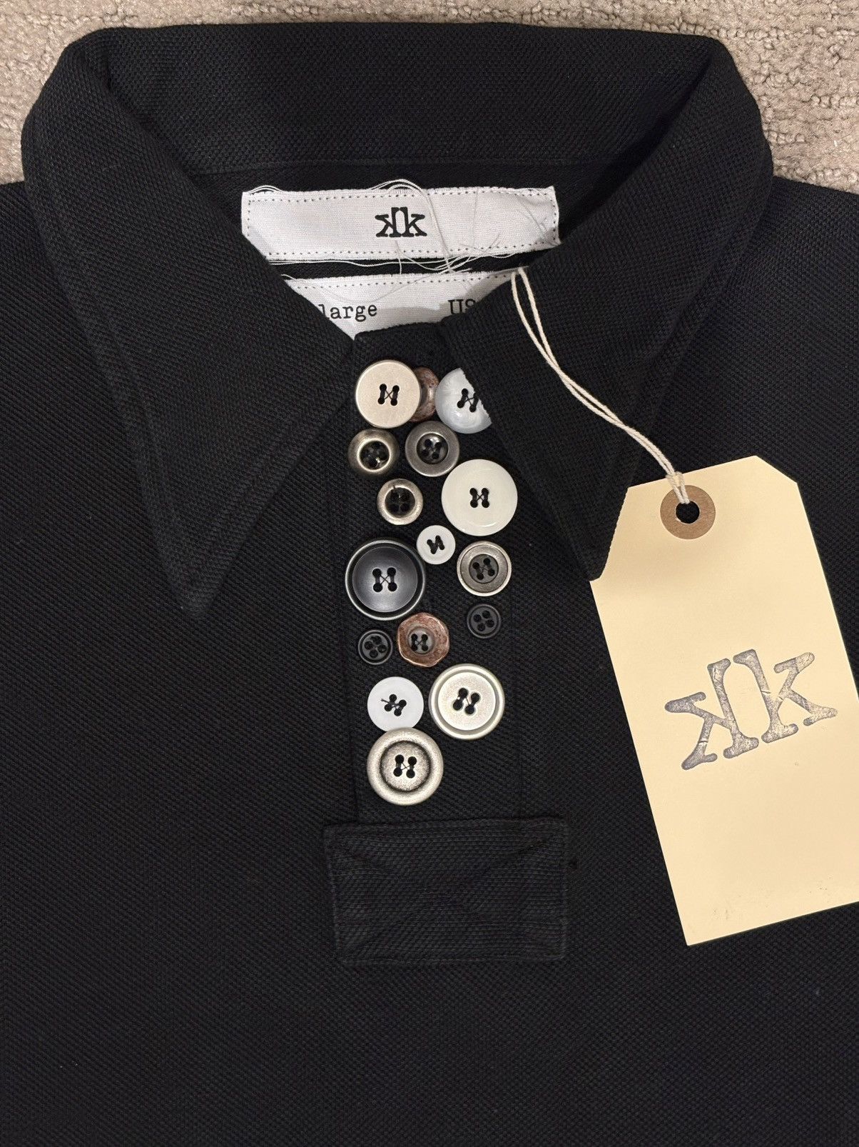 K-Two Studios K-TWO STUDIOS Assorted Polo ‘Black’ Size US L / EU 52-54 / 3 - 3 Thumbnail