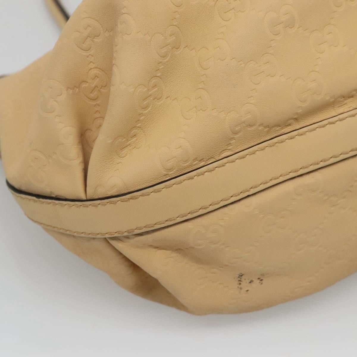 Gucci GUCCI GG Canvas Guccissima Tote Bag Leather Beige Gold Size ONE SIZE - 13 Thumbnail