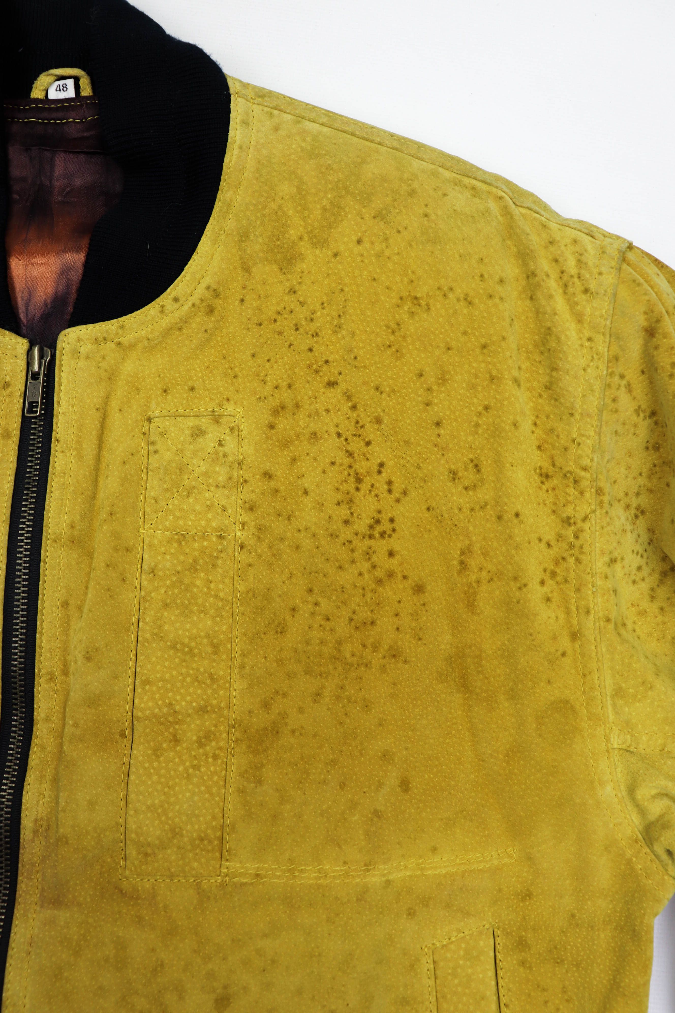 NFL ​​Glenwood Gators Vintage 90s Distressed Suede Bomber Jacket Size US M / EU 48-50 / 2 - 10 Thumbnail
