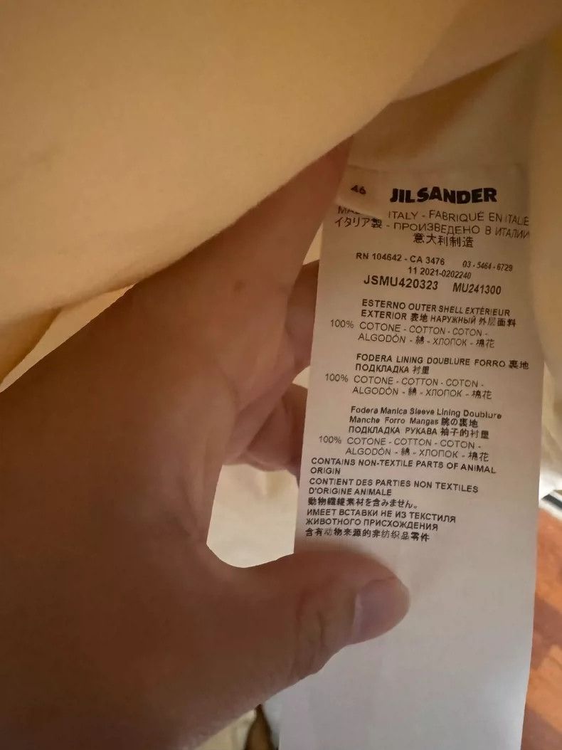 Jil Sander Jil Sander Jacket Size US S / EU 44-46 / 1 - 3 Thumbnail