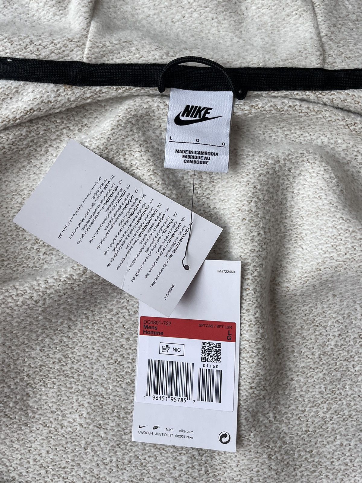Nike NWT Nike Sportswear Winterized Tech Fleece Zip Up Hoodie L Size US L / EU 52-54 / 3 - 6 Thumbnail