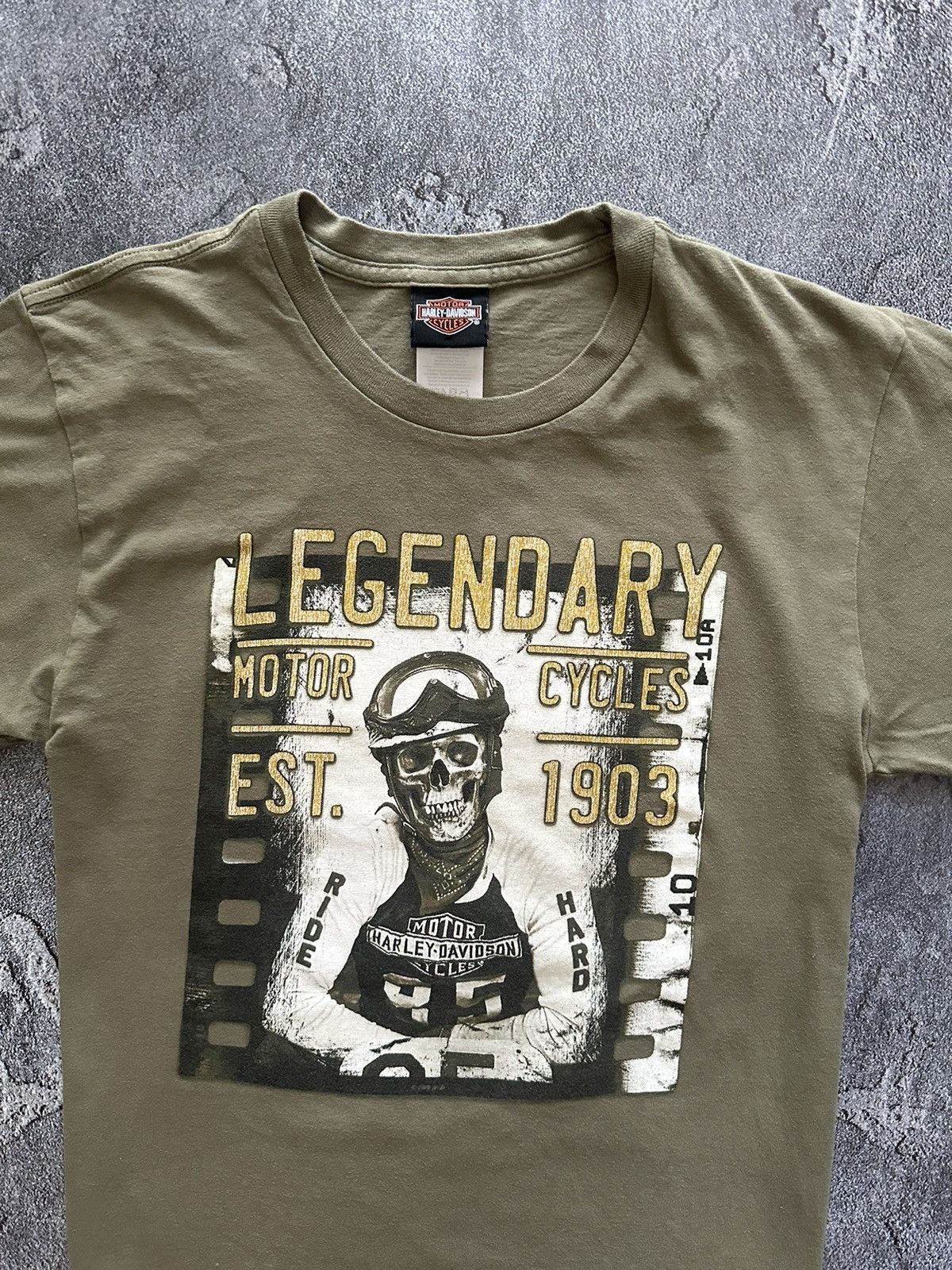 Harley Davidson 🔥 Vintage Harley Davidson Switzerland T-Shirt Size US M / EU 48-50 / 2 - 3 Thumbnail