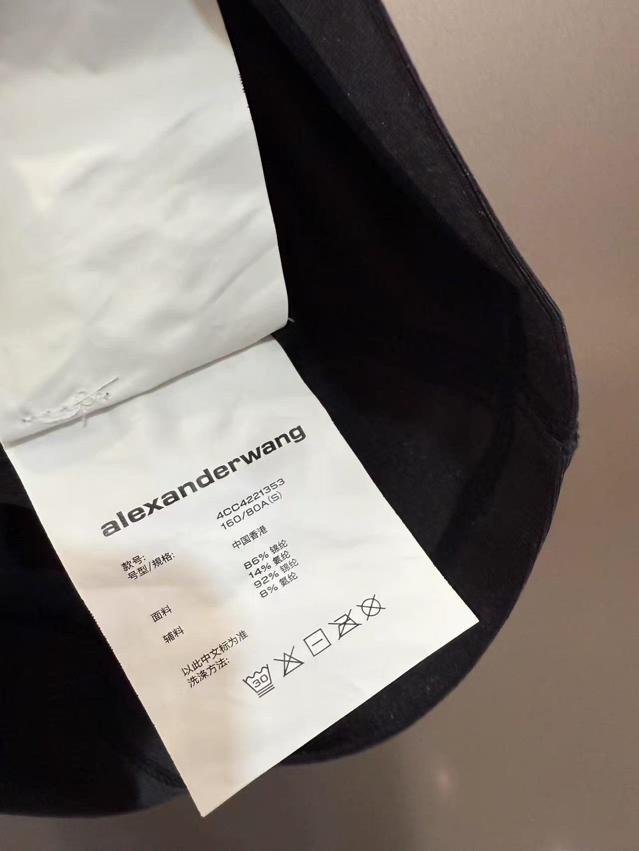 Alexander Wang Alexander Wang Black Lace-trim Cami Tank Top K31 Size S / US 4 / IT 40 - 4 Thumbnail