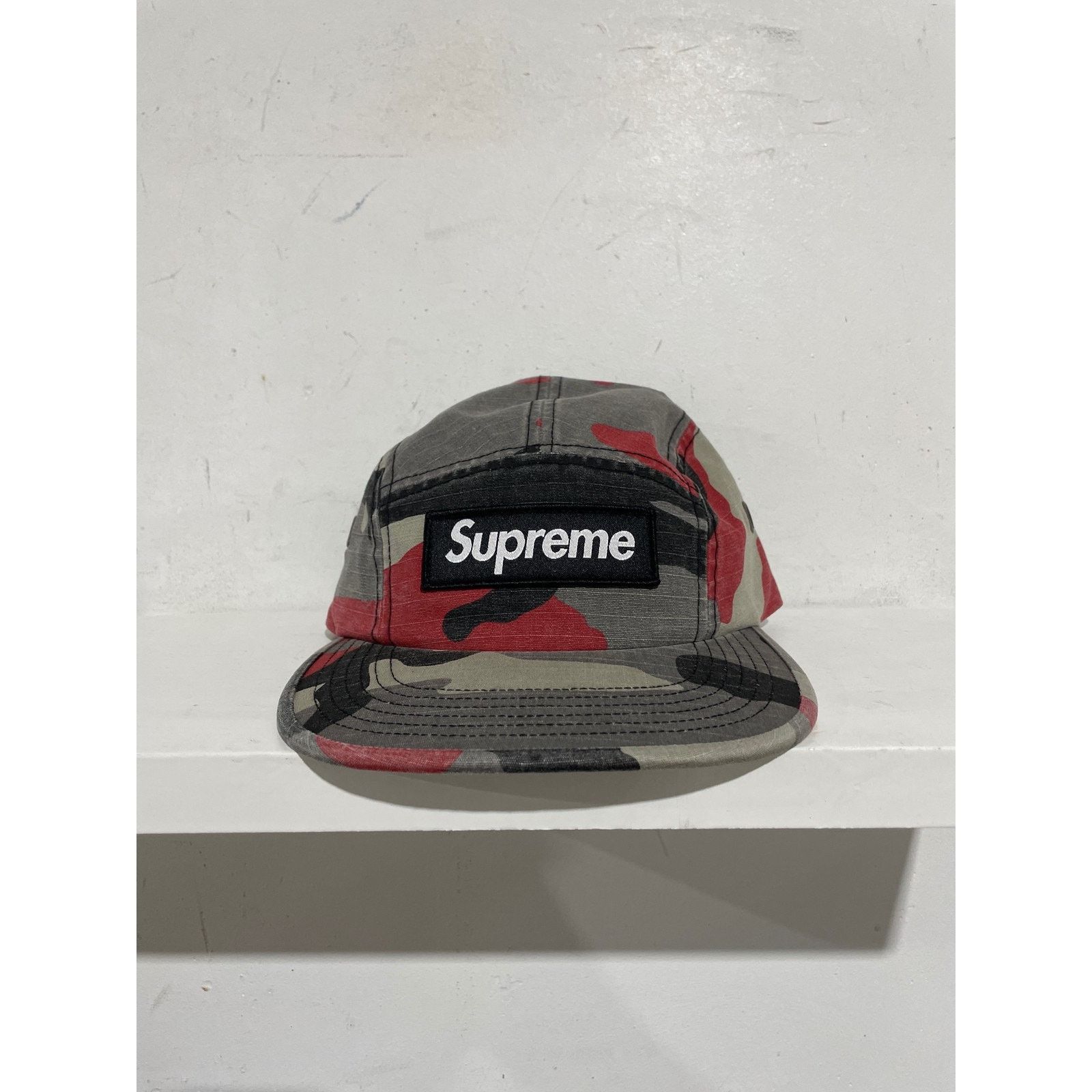 Levi's × Supreme Supreme Levi's Nylon Bell Hat Chocolate Chip Camo