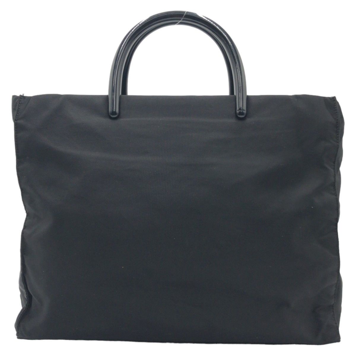 Prada Prada Prada Nylon Tessuto Tote Bag with Triangle Logo Canvas Tote Bag in Very Good Condition Size ONE SIZE - 1 Thumbnail